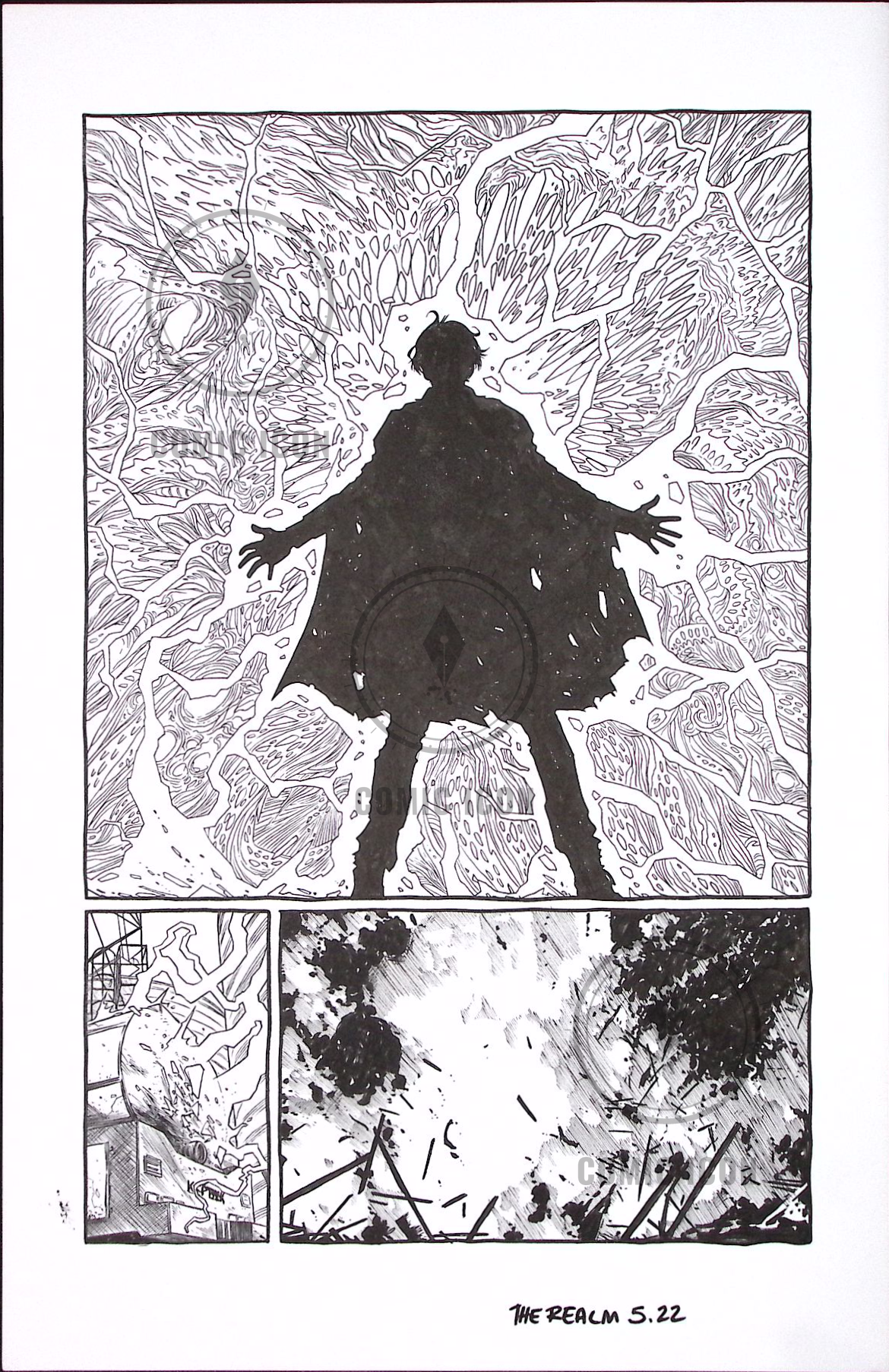 The Realm #5 — Page 22 — Jeremy Haun Original Art
