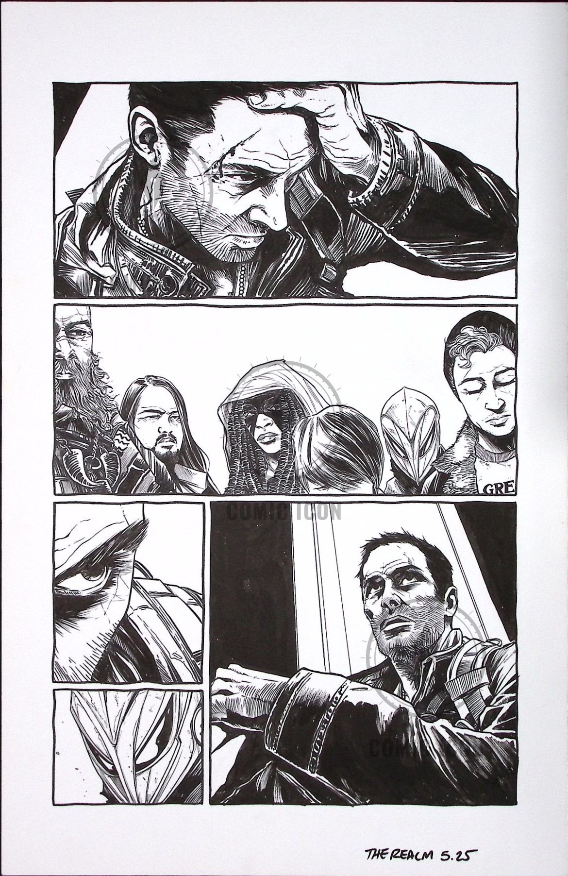 The Realm #5 — Page 25 — Jeremy Haun Original Art