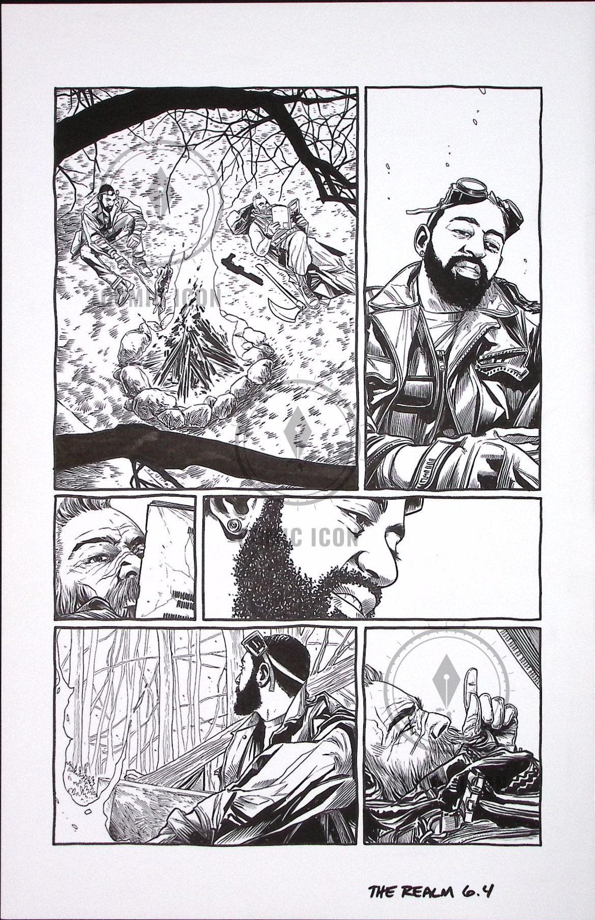 The Realm #6 — Page 4 — Jeremy Haun Original Art