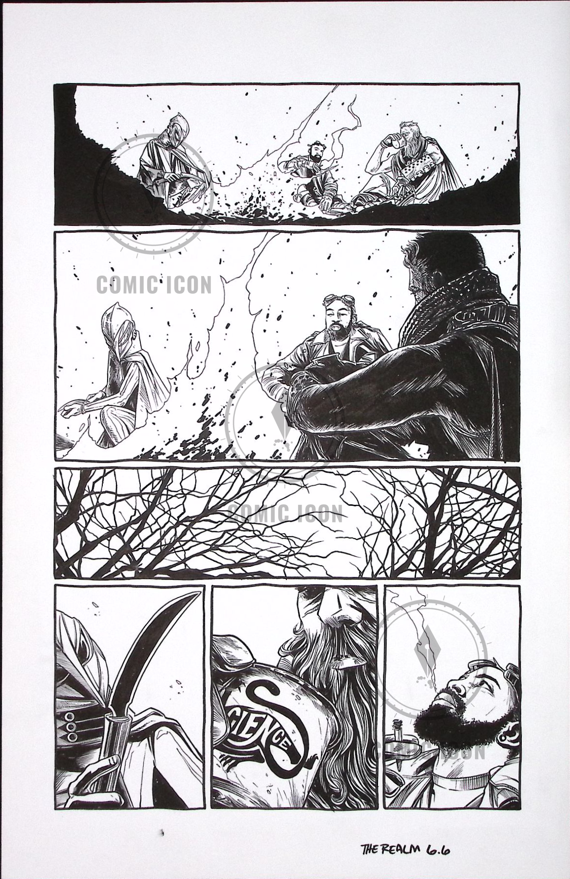 The Realm #6 — Page 6 — Jeremy Haun Original Art