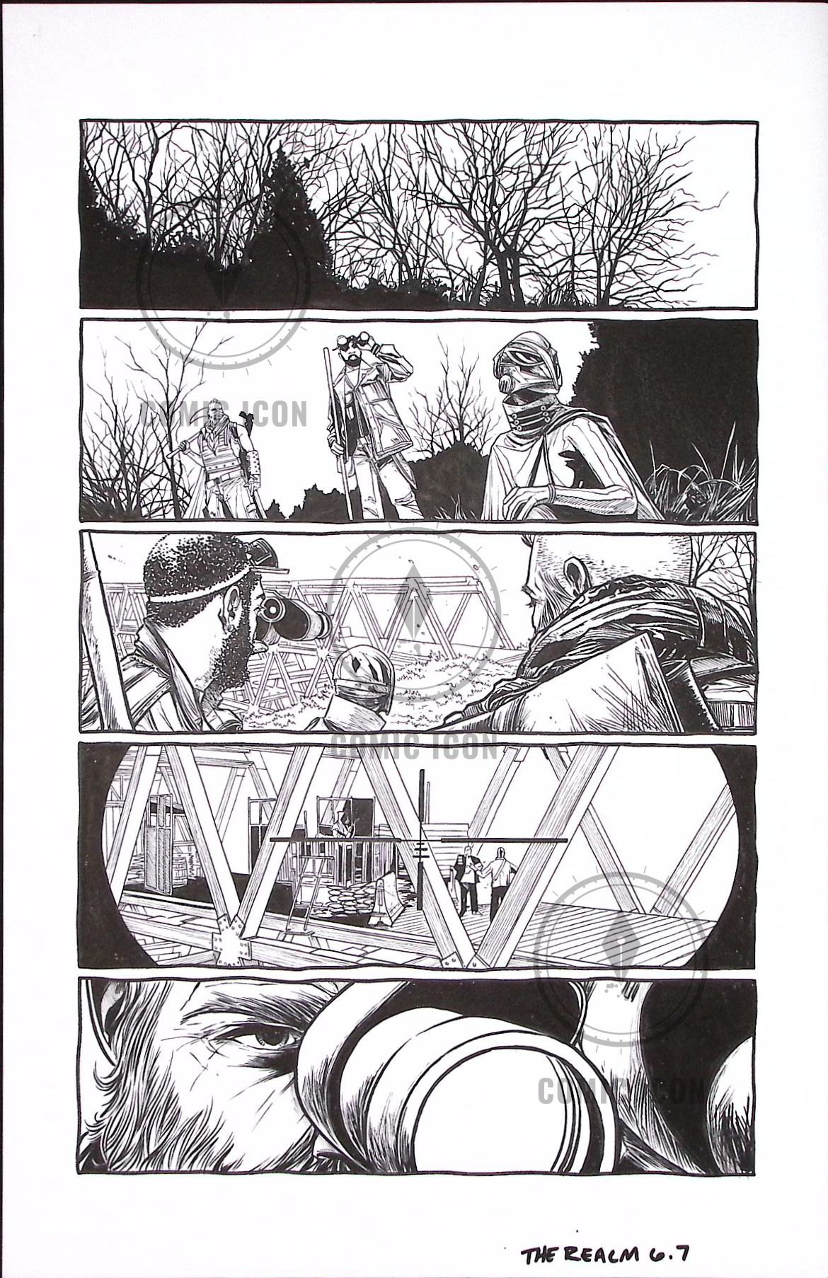 The Realm #6 — Page 7 — Jeremy Haun Original Art