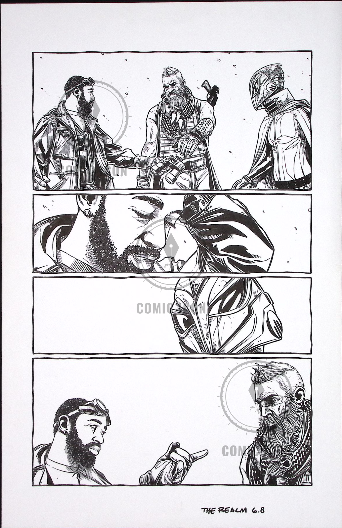 The Realm #6 — Page 8 — Jeremy Haun Original Art