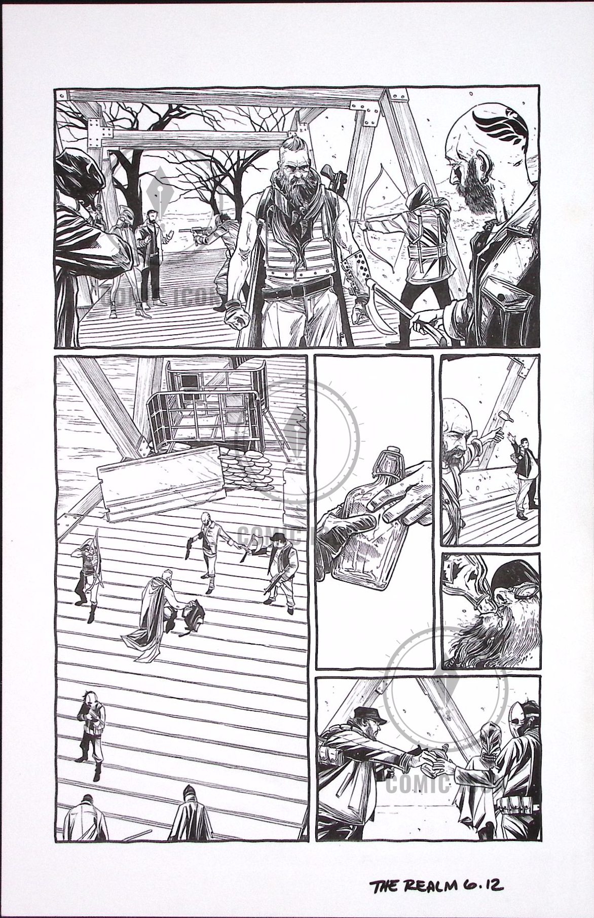 The Realm #6 — Page 12 — Jeremy Haun Original Art