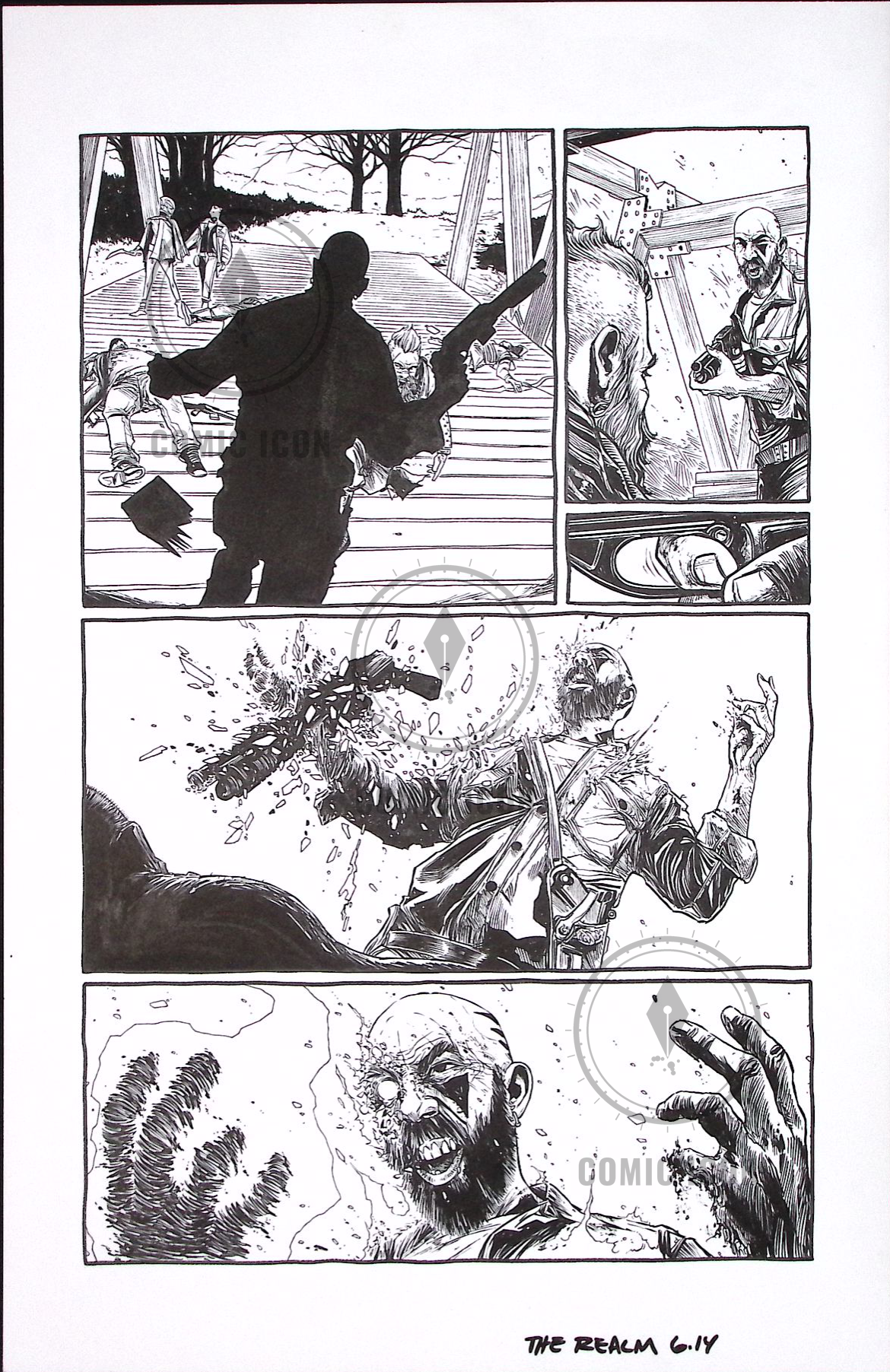 The Realm #6 — Page 14 — Jeremy Haun Original Art