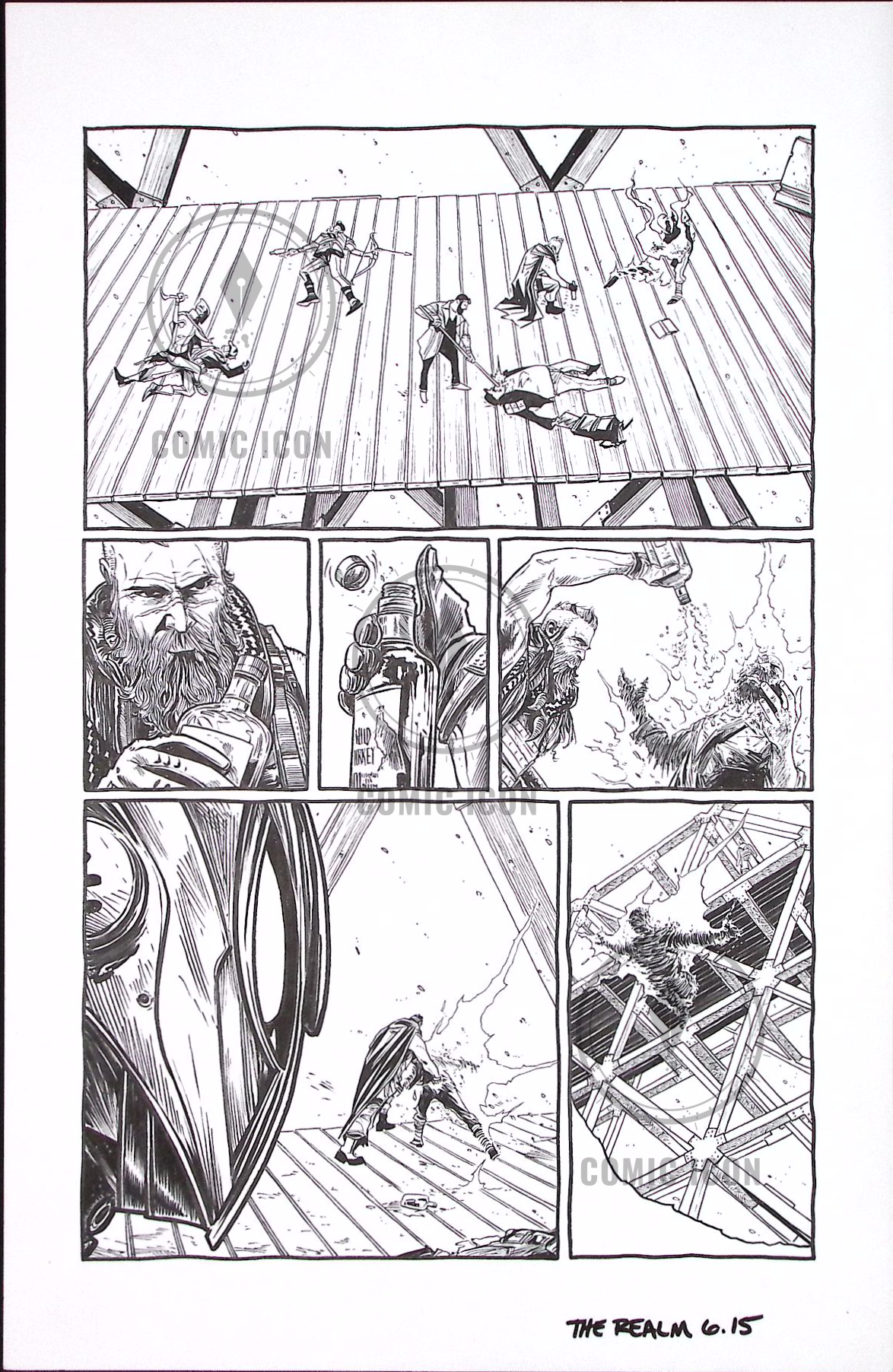 The Realm #6 — Page 15 — Jeremy Haun Original Art