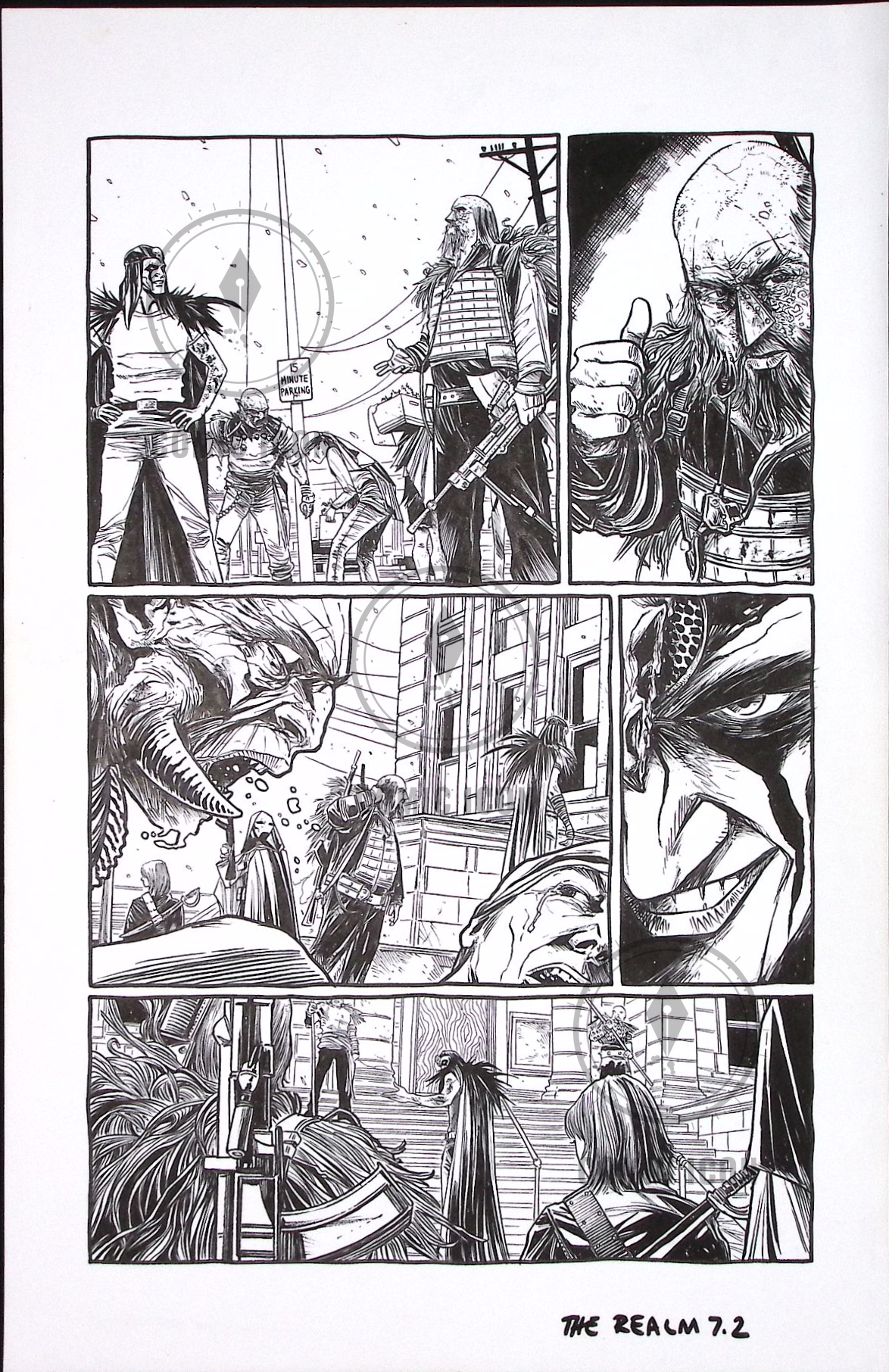 The Realm #7 — Page 2 — Jeremy Haun Original Art
