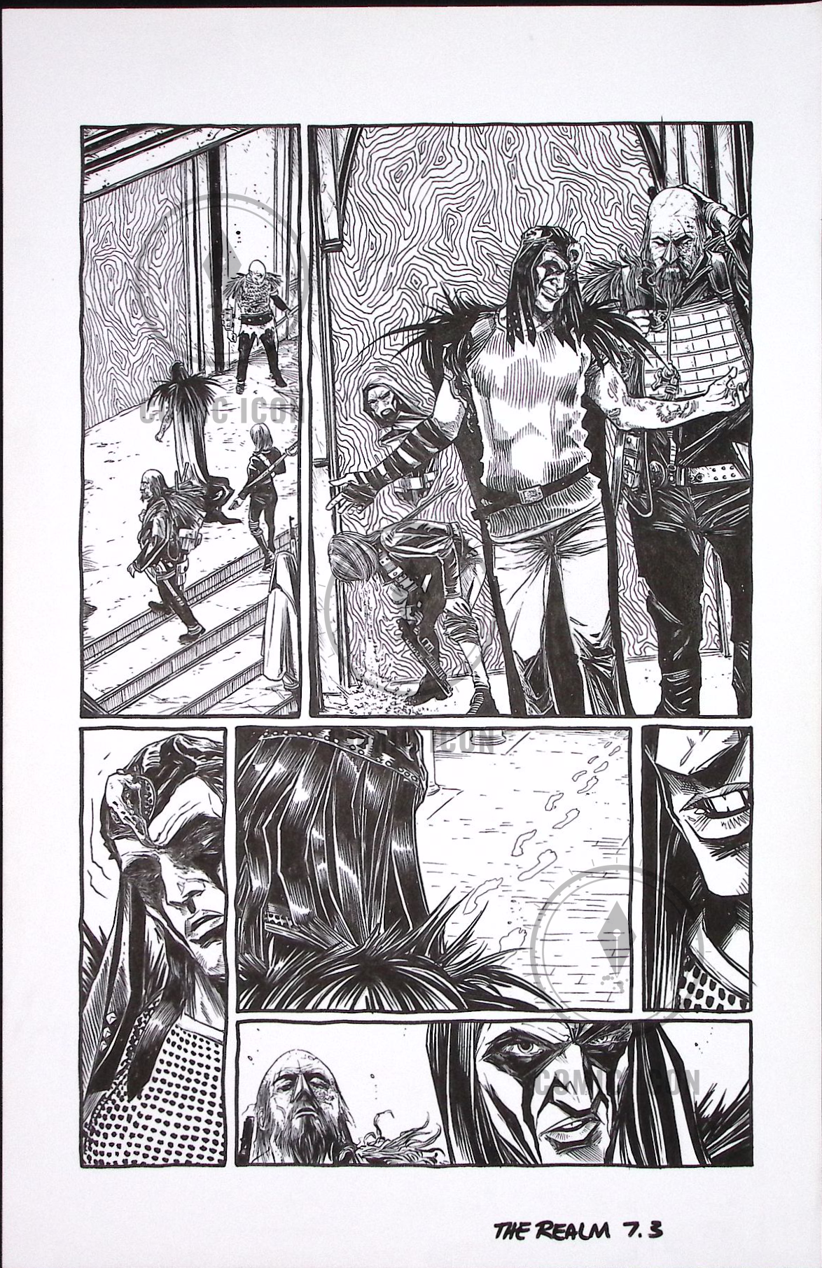 The Realm #7 — Page 3 — Jeremy Haun Original Art