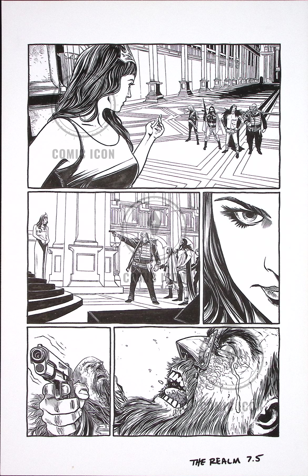 The Realm #7 — Page 5 — Jeremy Haun Original Art