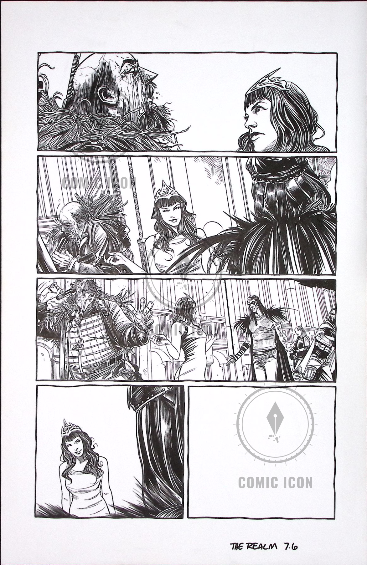 The Realm #7 — Page 6 — Jeremy Haun Original Art