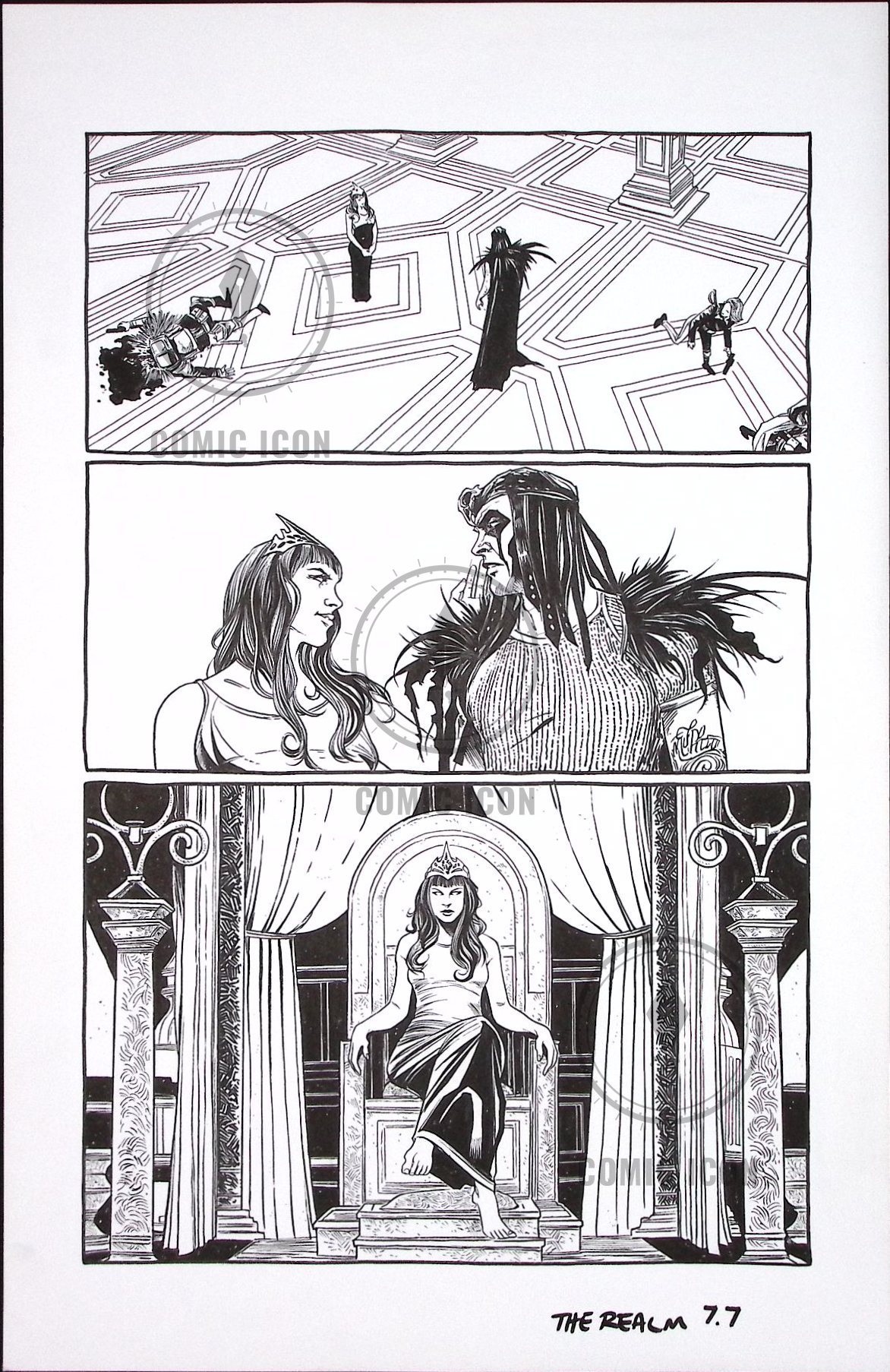 The Realm #7 — Page 7 — Jeremy Haun Original Art