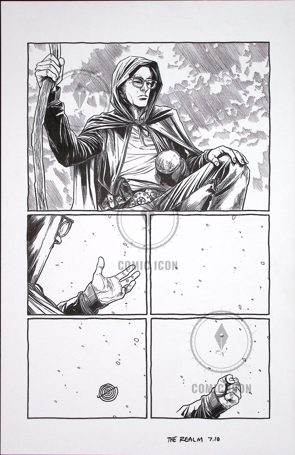 The Realm #7 — Page 10 — Jeremy Haun Original Art
