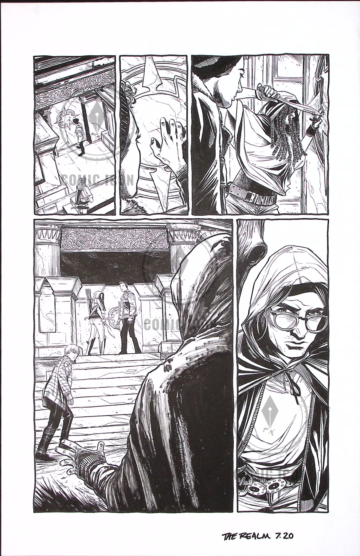 The Realm #7 — Page 20 — Jeremy Haun Original Art