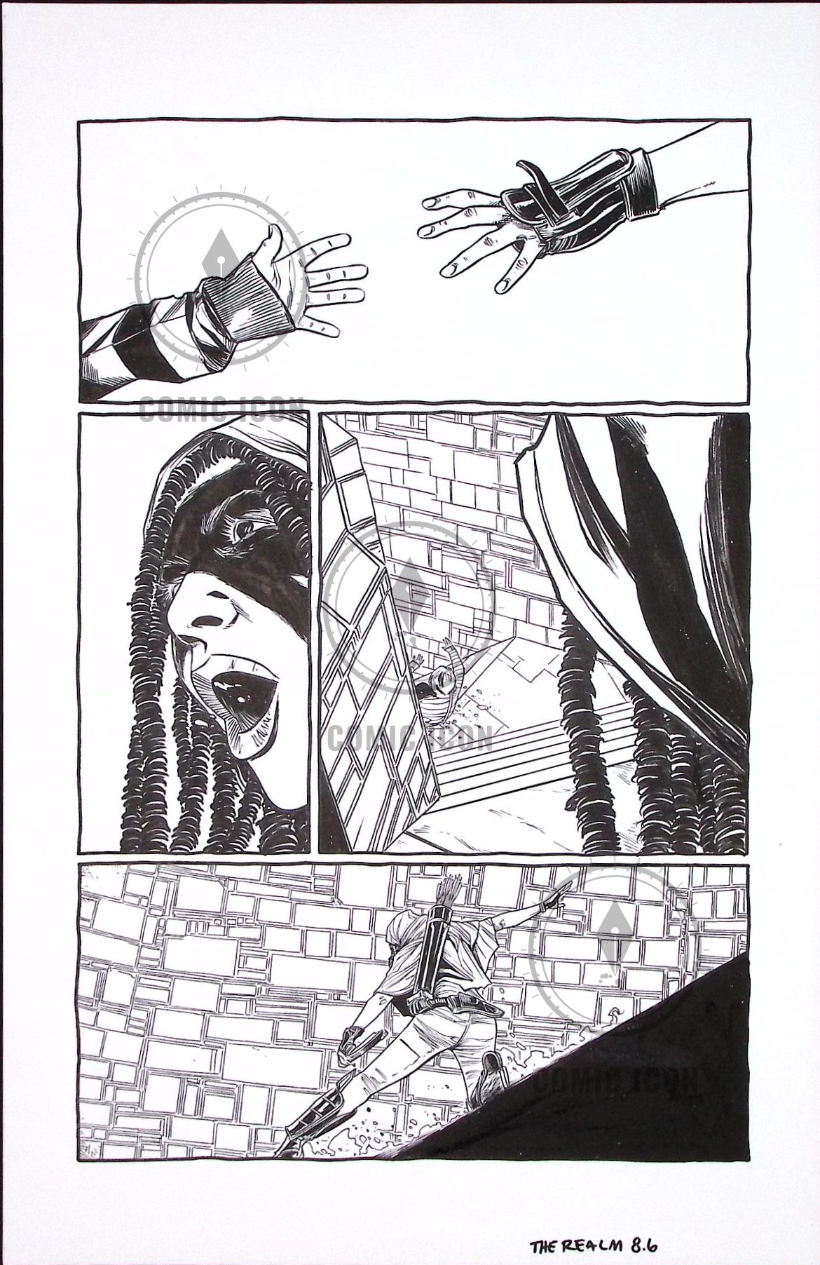 The Realm #8 — Page 6 — Jeremy Haun Original Art