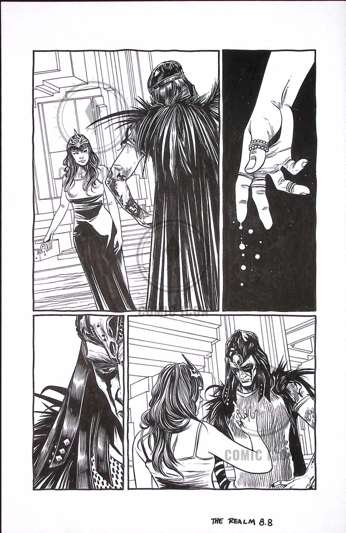 The Realm #8 — Page 8 — Jeremy Haun Original Art