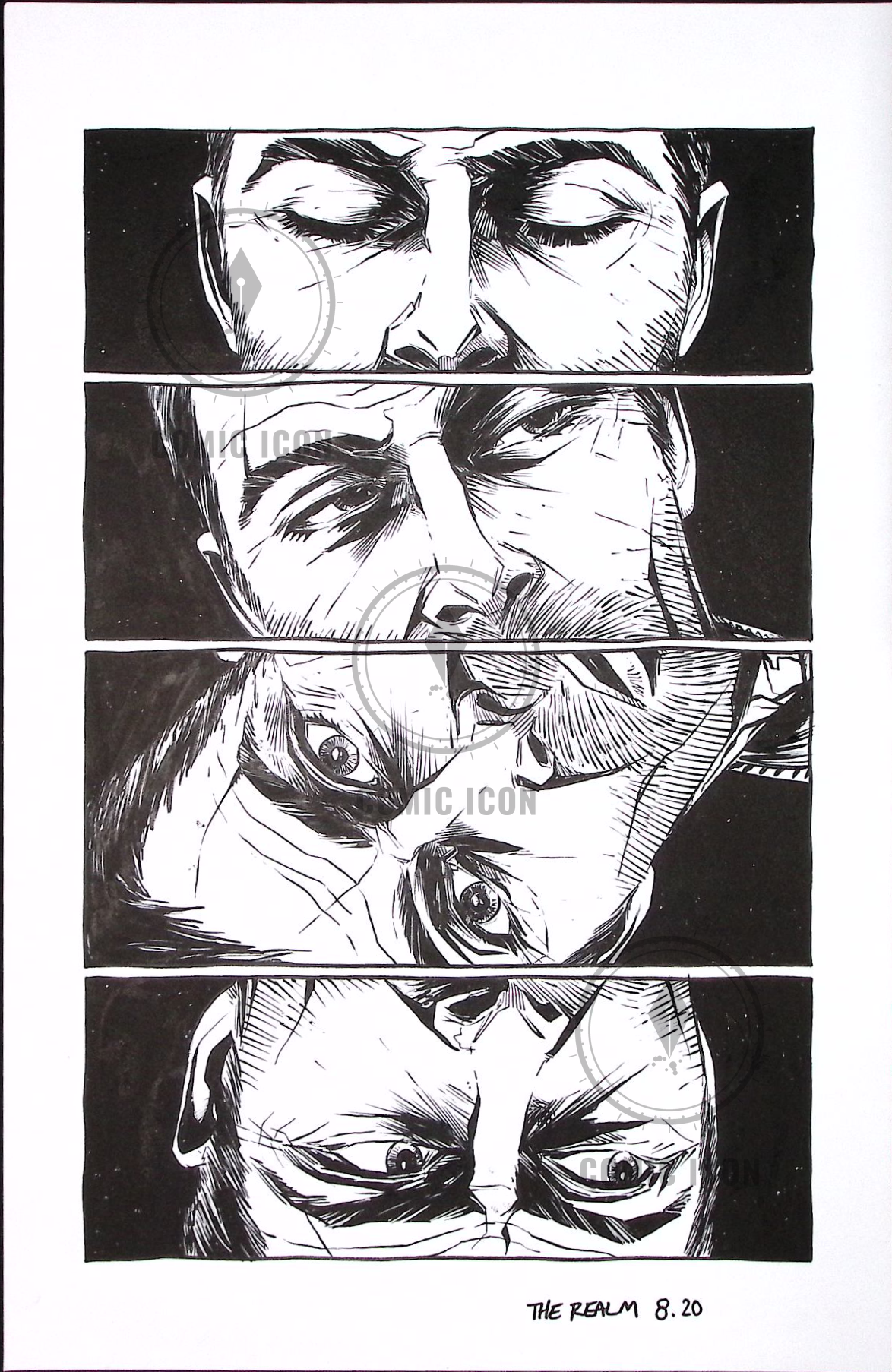 The Realm #8 — Page 20 — Jeremy Haun Original Art