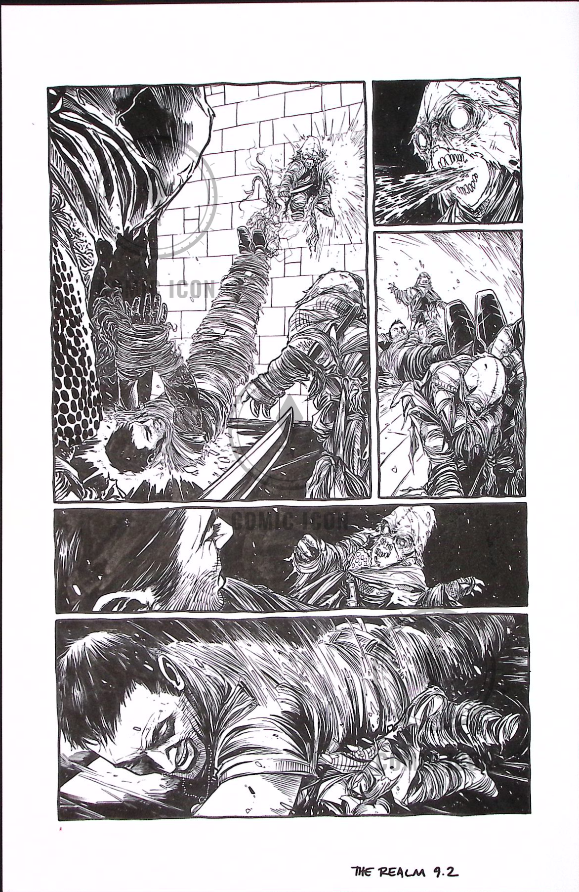 The Realm #9 — Page 2 — Jeremy Haun Original Art