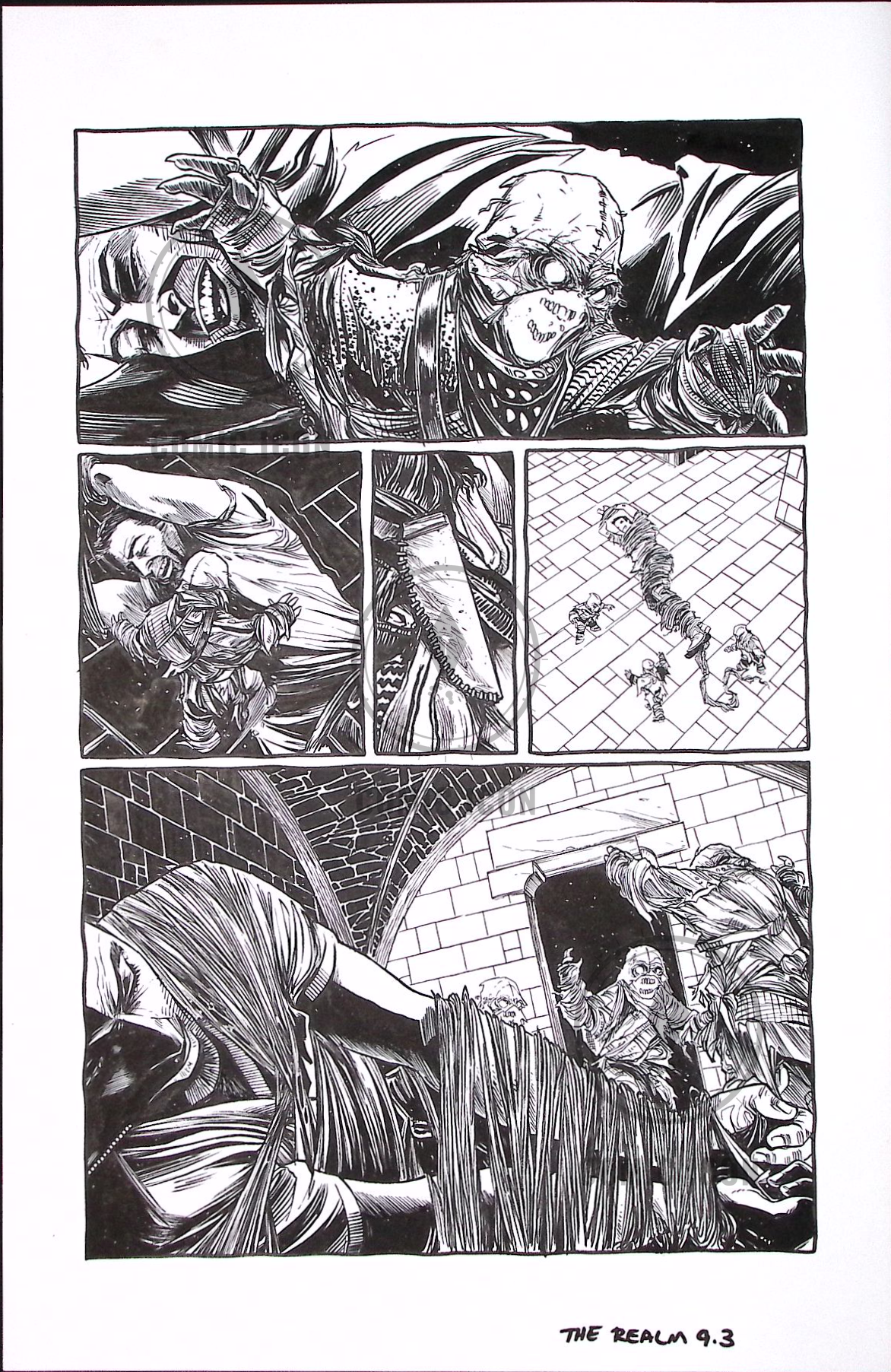 The Realm #9 — Page 3 — Jeremy Haun Original Art