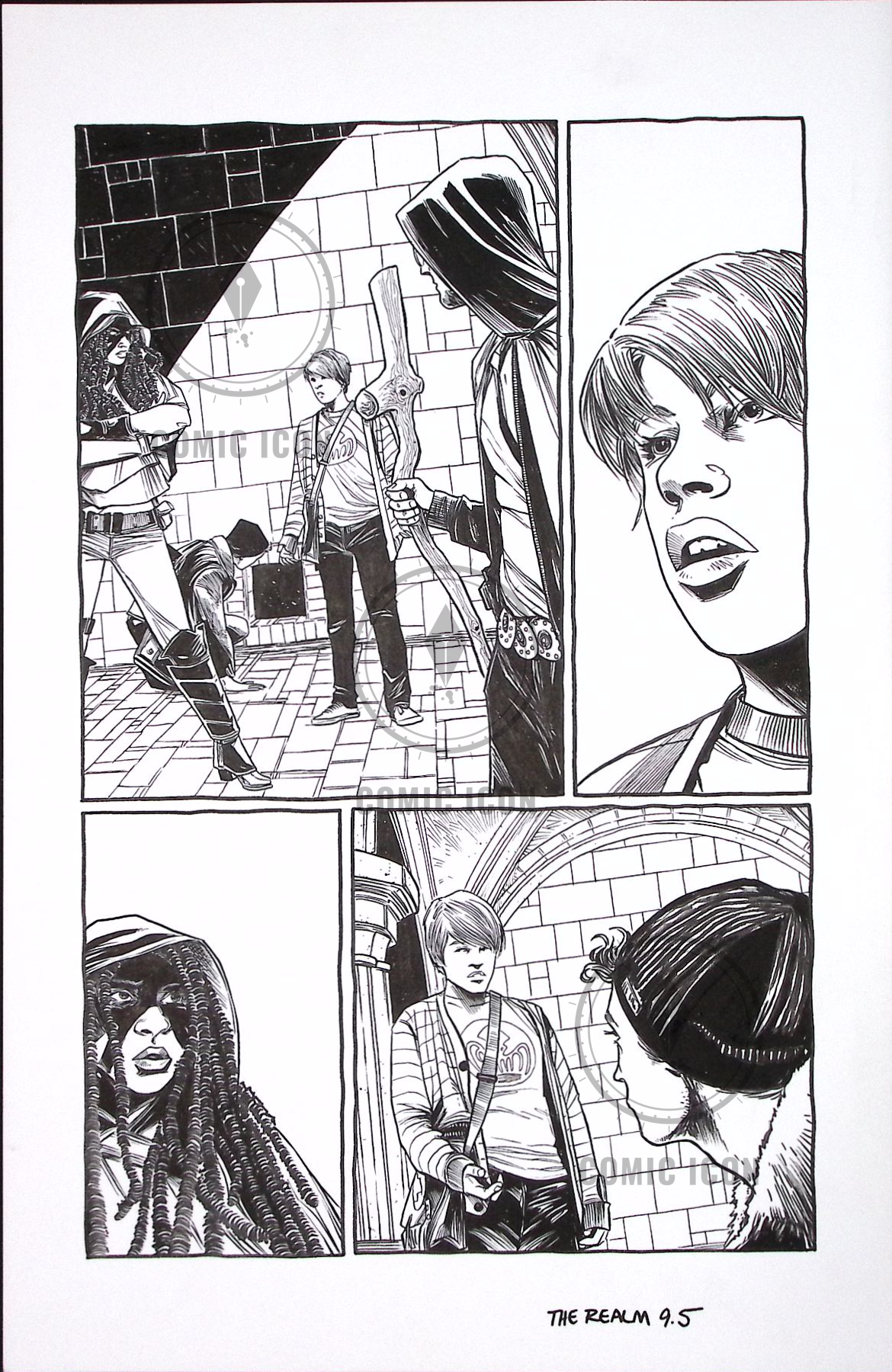 The Realm #9 — Page 5 — Jeremy Haun Original Art