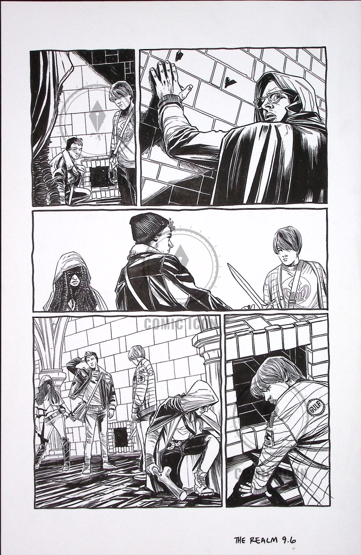 The Realm #9 — Page 6 — Jeremy Haun Original Art