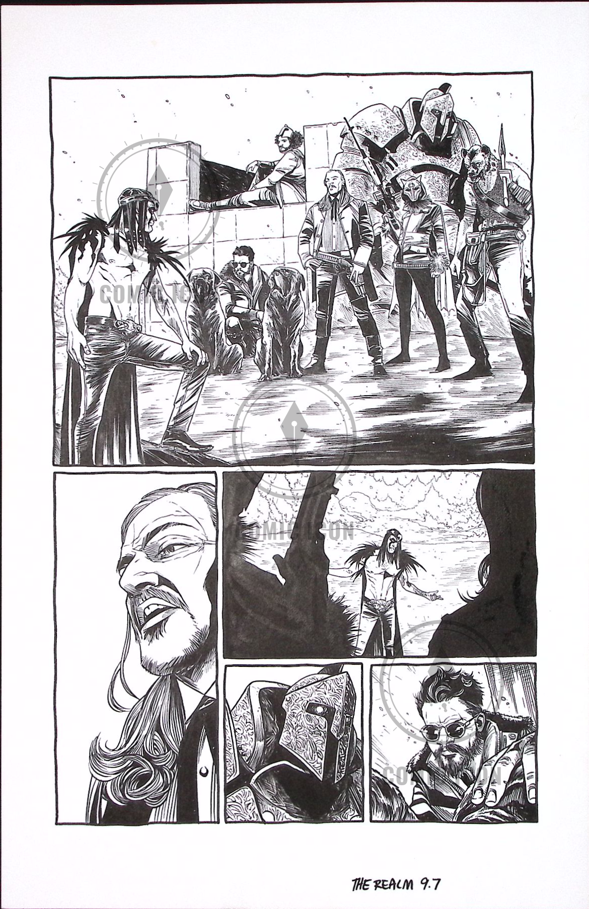 The Realm #9 — Page 7 — Jeremy Haun Original Art