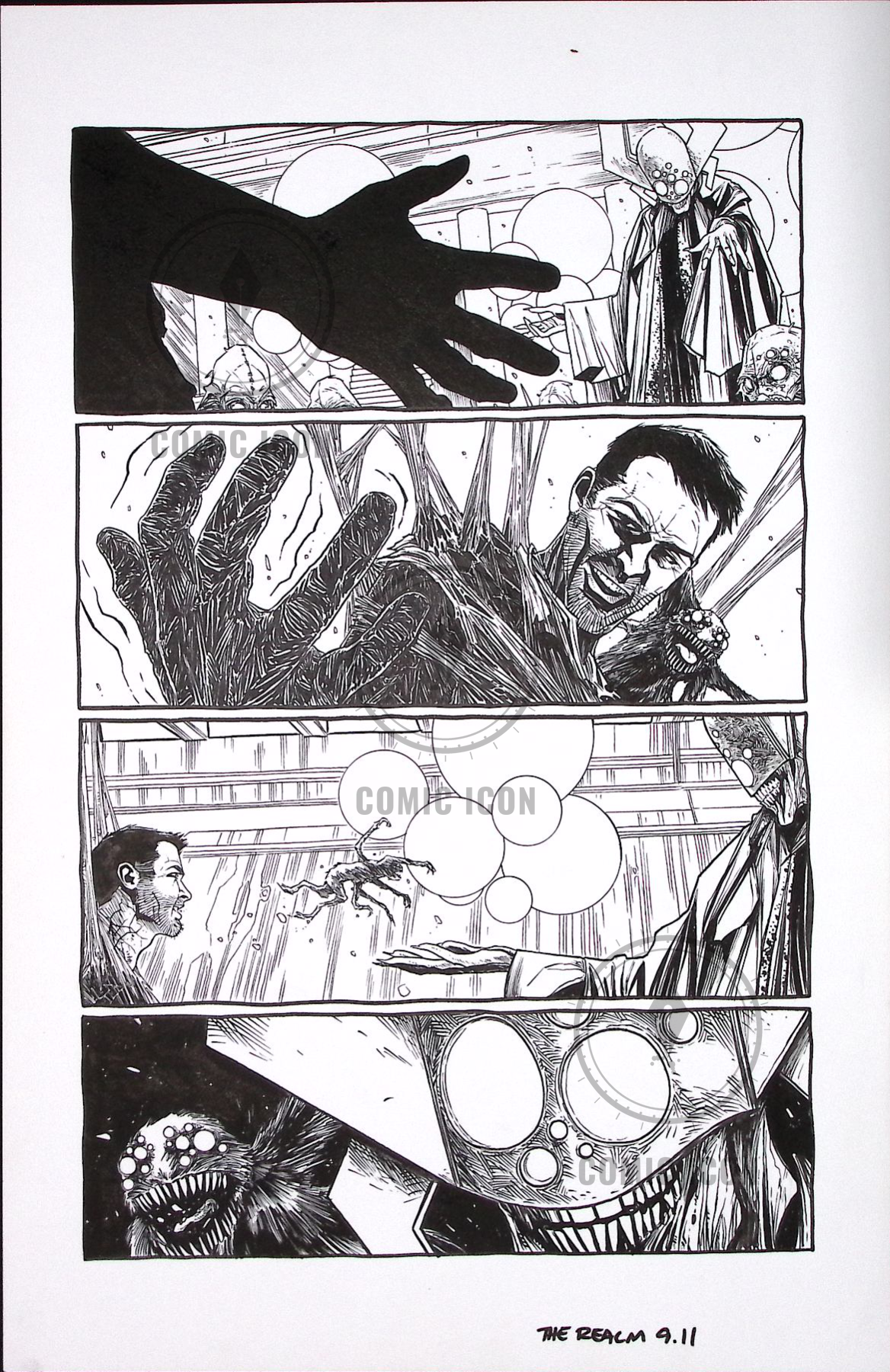 The Realm #9 — Page 11 — Jeremy Haun Original Art