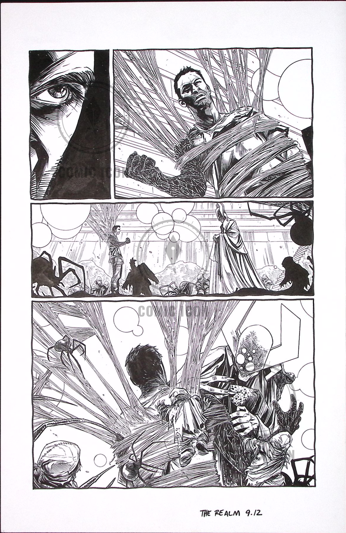 The Realm #9 — Page 12 — Jeremy Haun Original Art