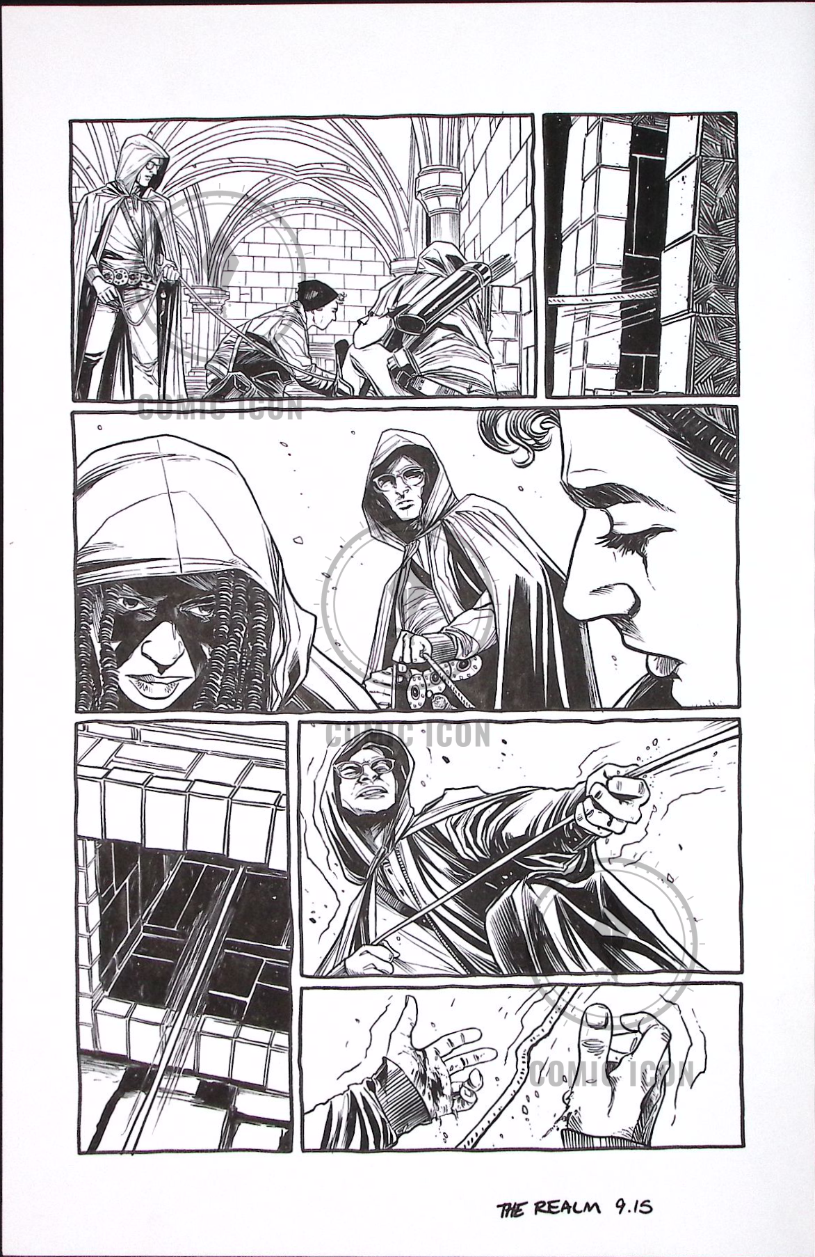 The Realm #9 — Page 15 — Jeremy Haun Original Art