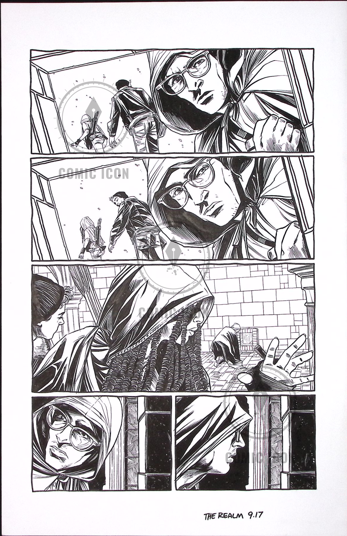The Realm #9 — Page 17 — Jeremy Haun Original Art