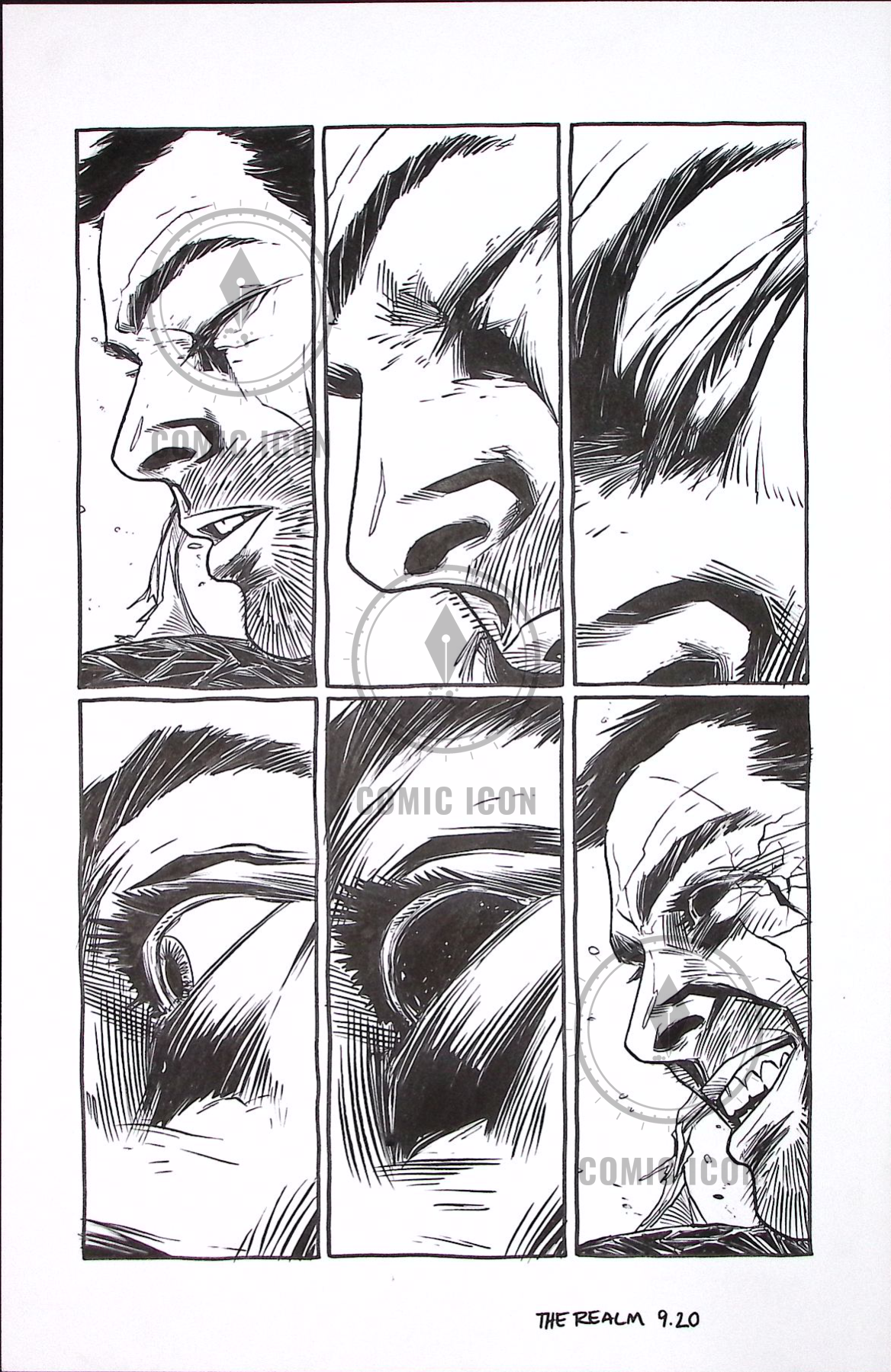 The Realm #9 — Page 20 — Jeremy Haun Original Art
