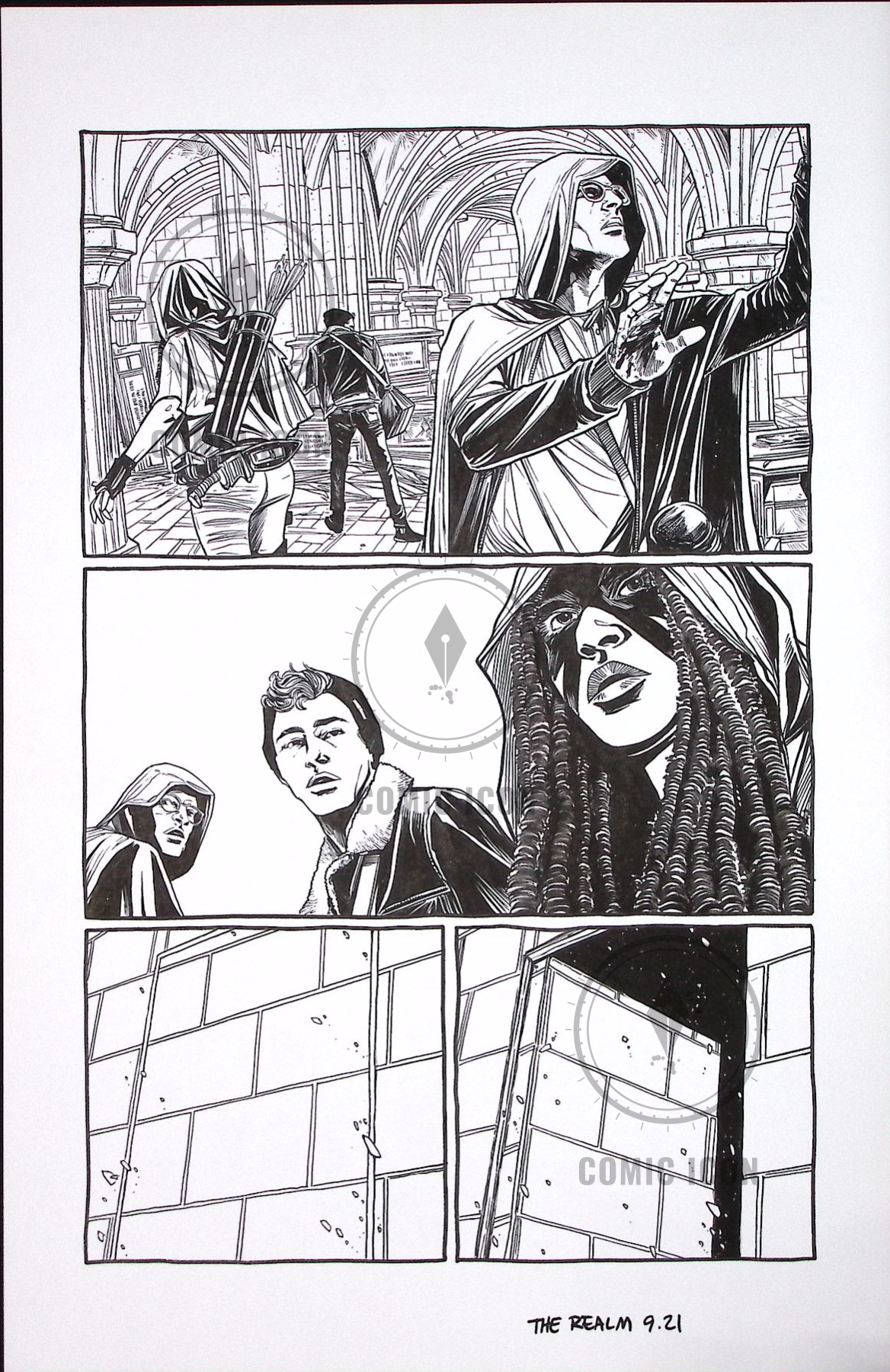 The Realm #9 — Page 21 — Jeremy Haun Original Art