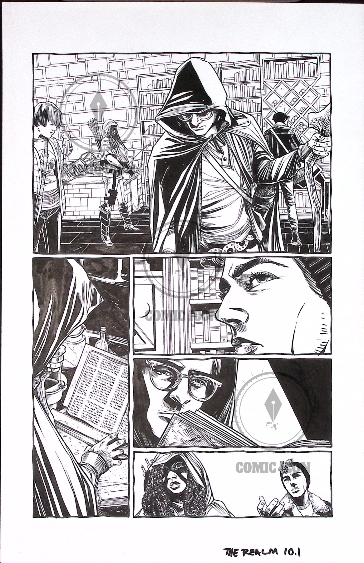 The Realm - Issue 10 - Page 1 — Jeremy Haun Original Art