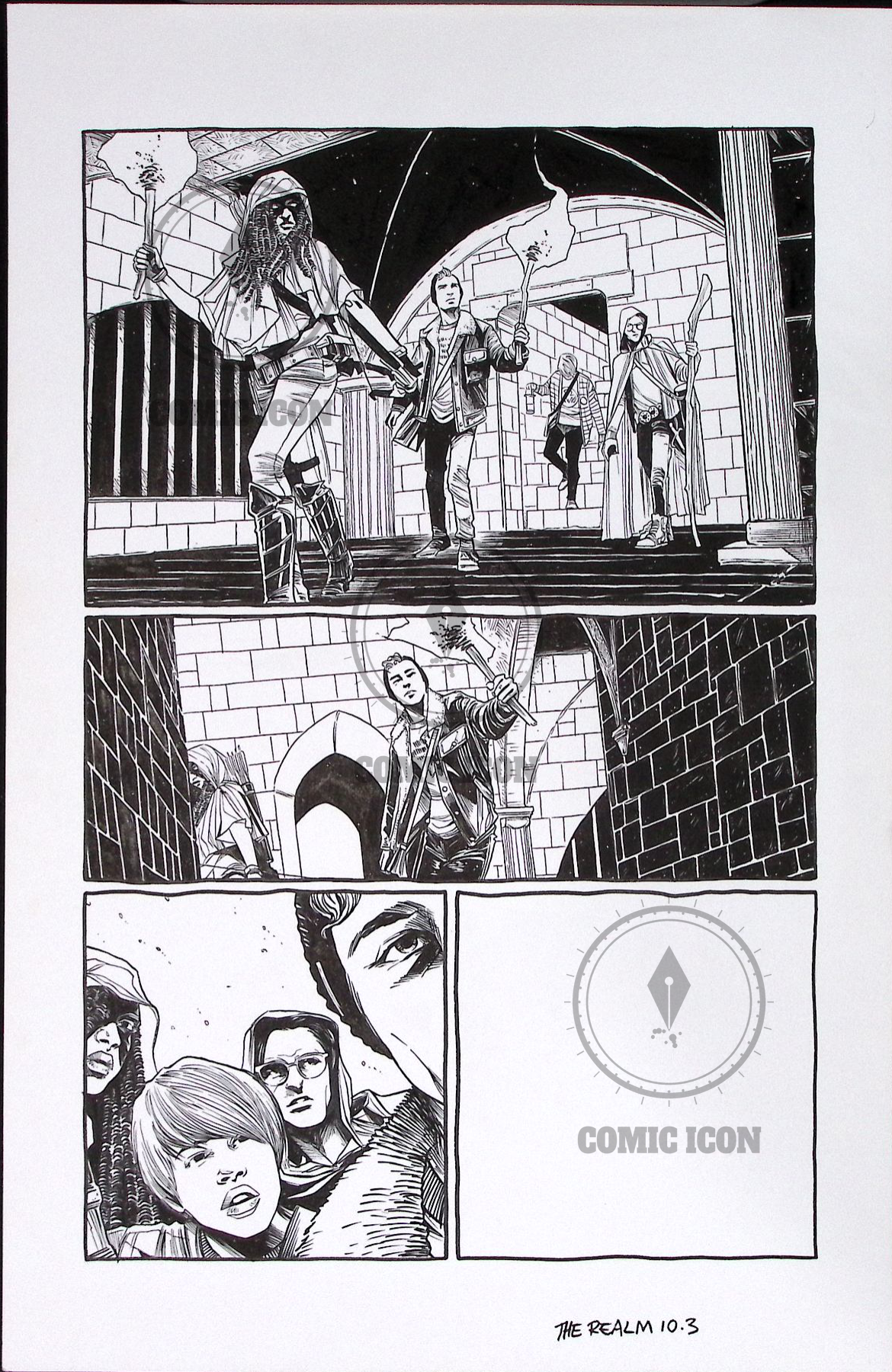 The Realm - Issue 10 - Page 3 — Jeremy Haun Original Art