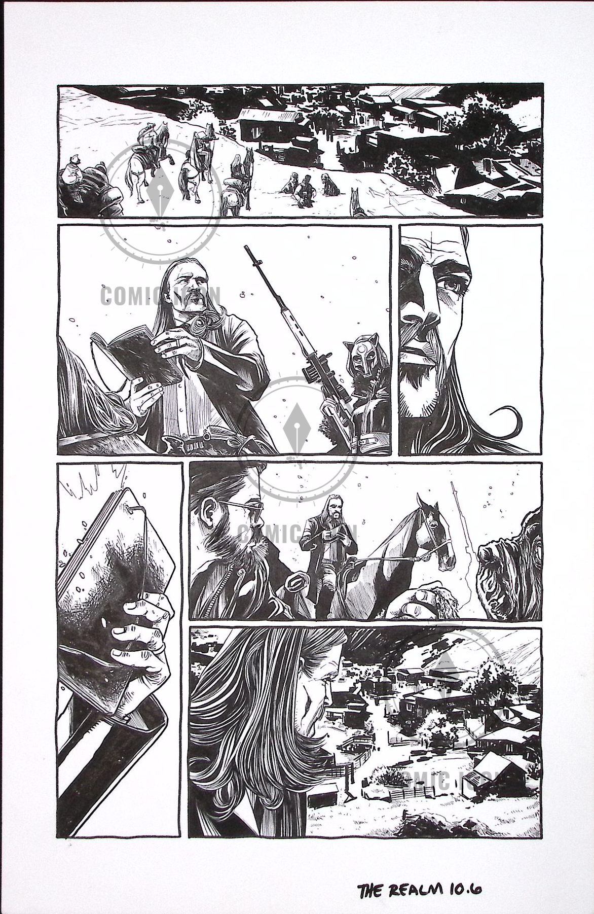 The Realm #10 — Page 6 — Jeremy Haun Original Art