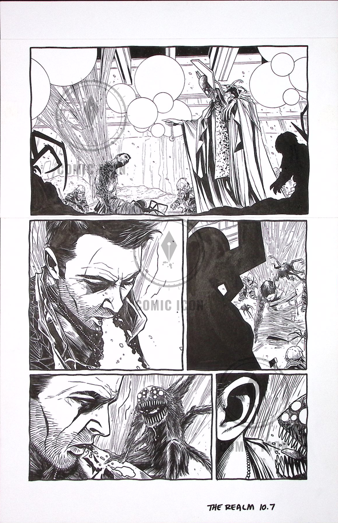 The Realm #10 — Page 7 — Jeremy Haun Original Art