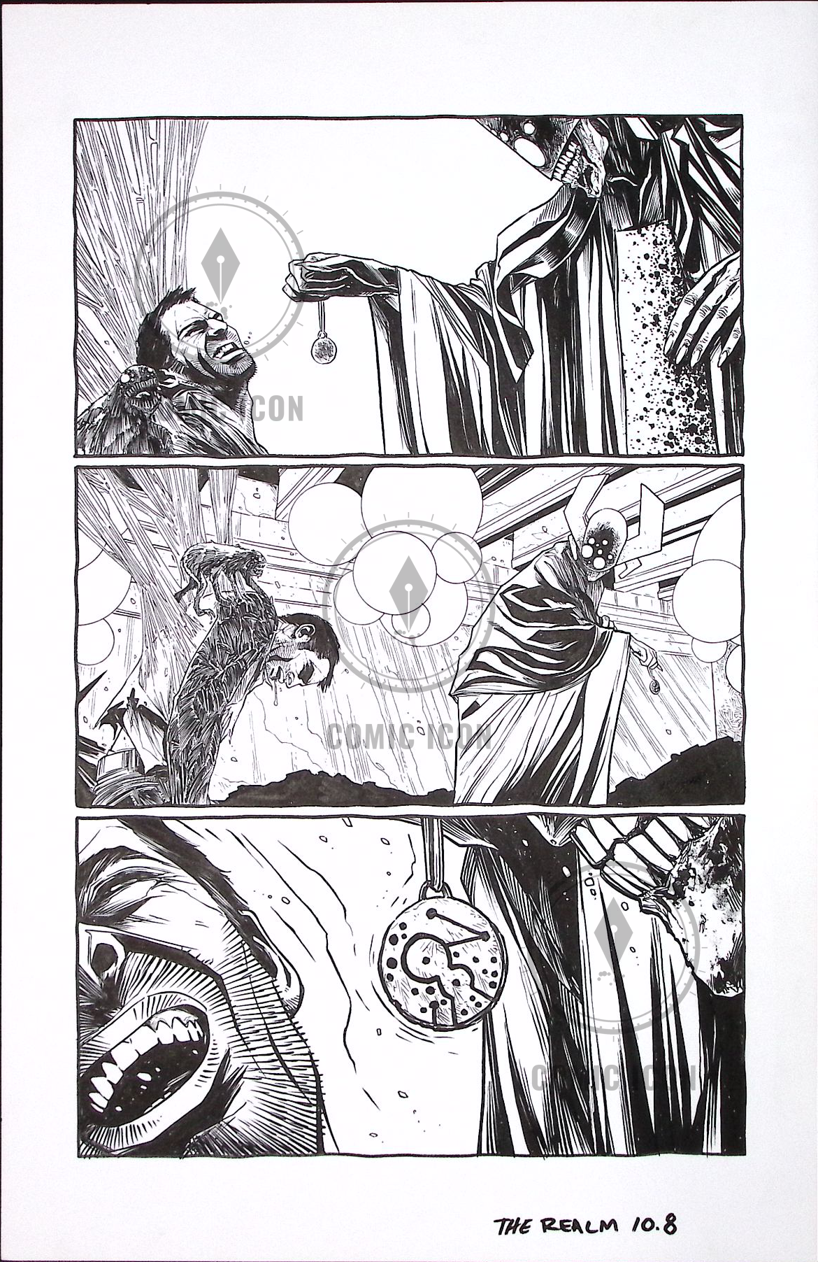 The Realm #10 — Page 8 — Jeremy Haun Original Art