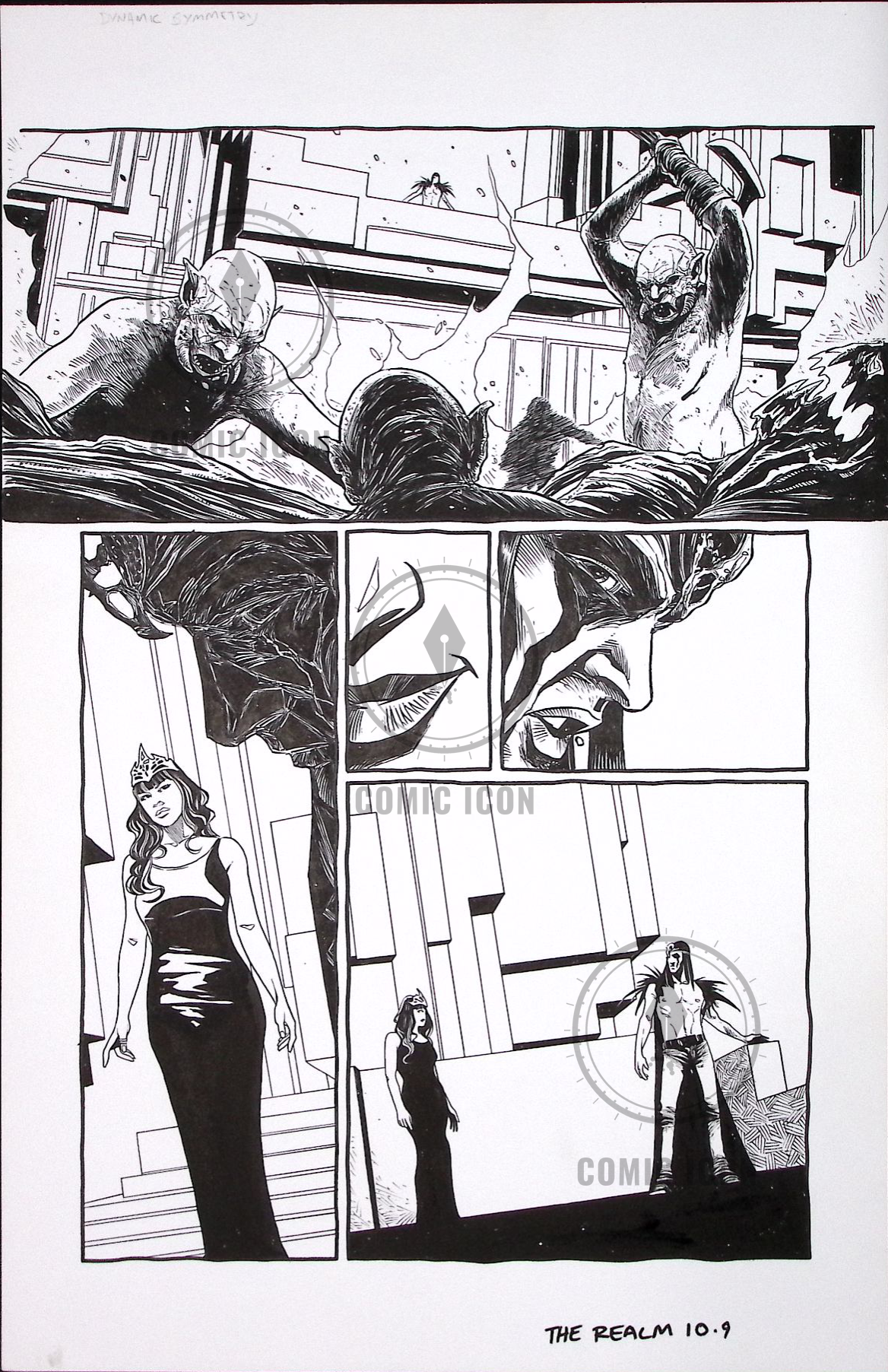 The Realm #10 — Page 9 — Jeremy Haun Original Art