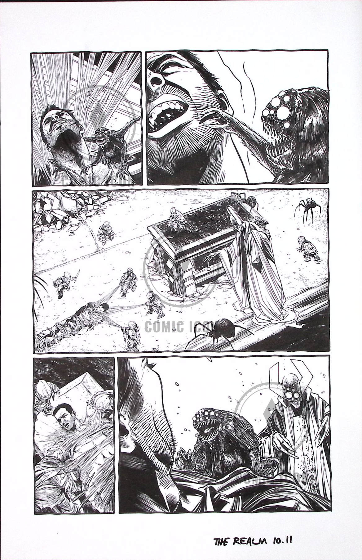 The Realm #10 — Page 11 — Jeremy Haun Original Art