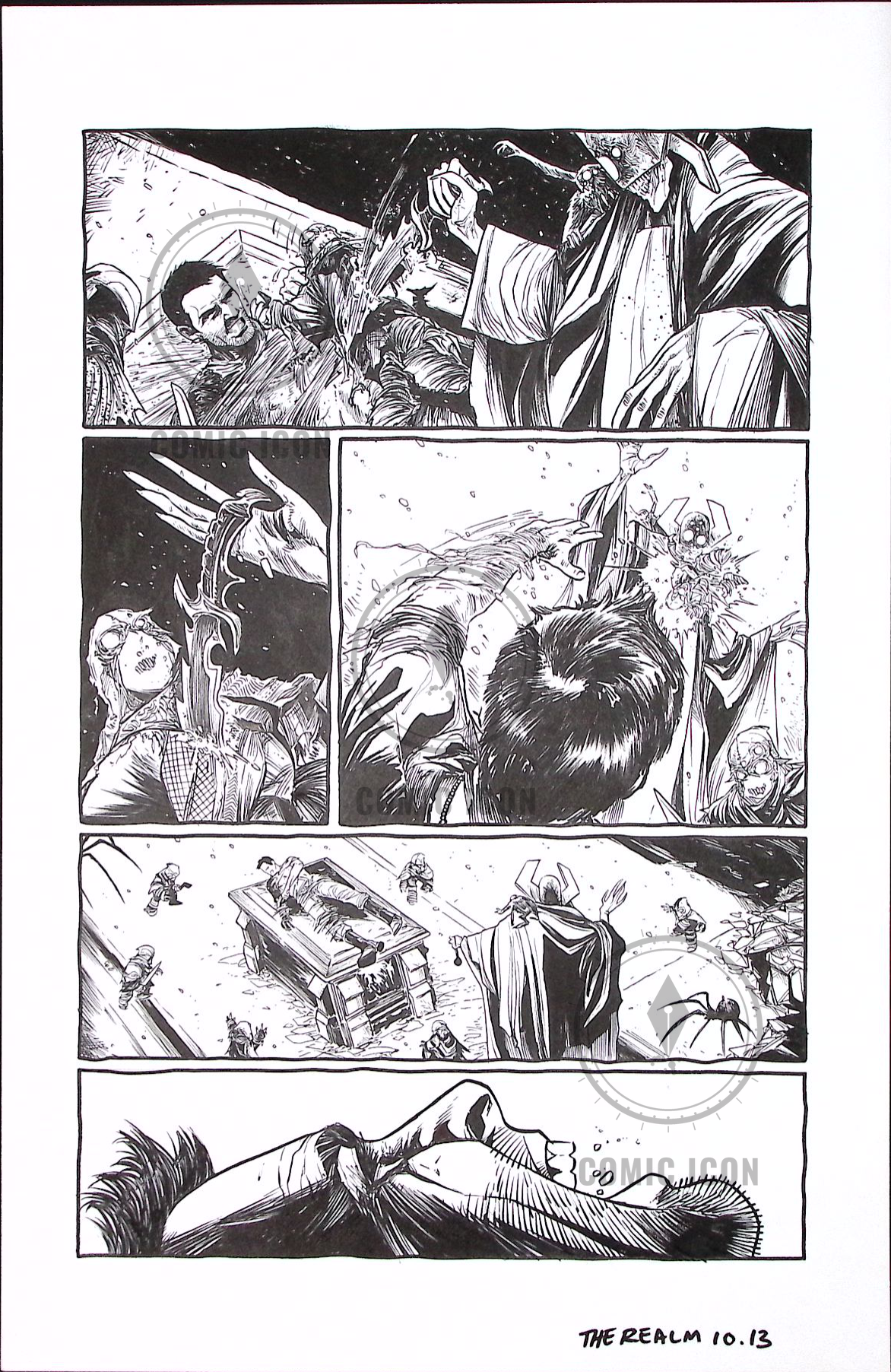 The Realm #10 — Page 13 — Jeremy Haun Original Art