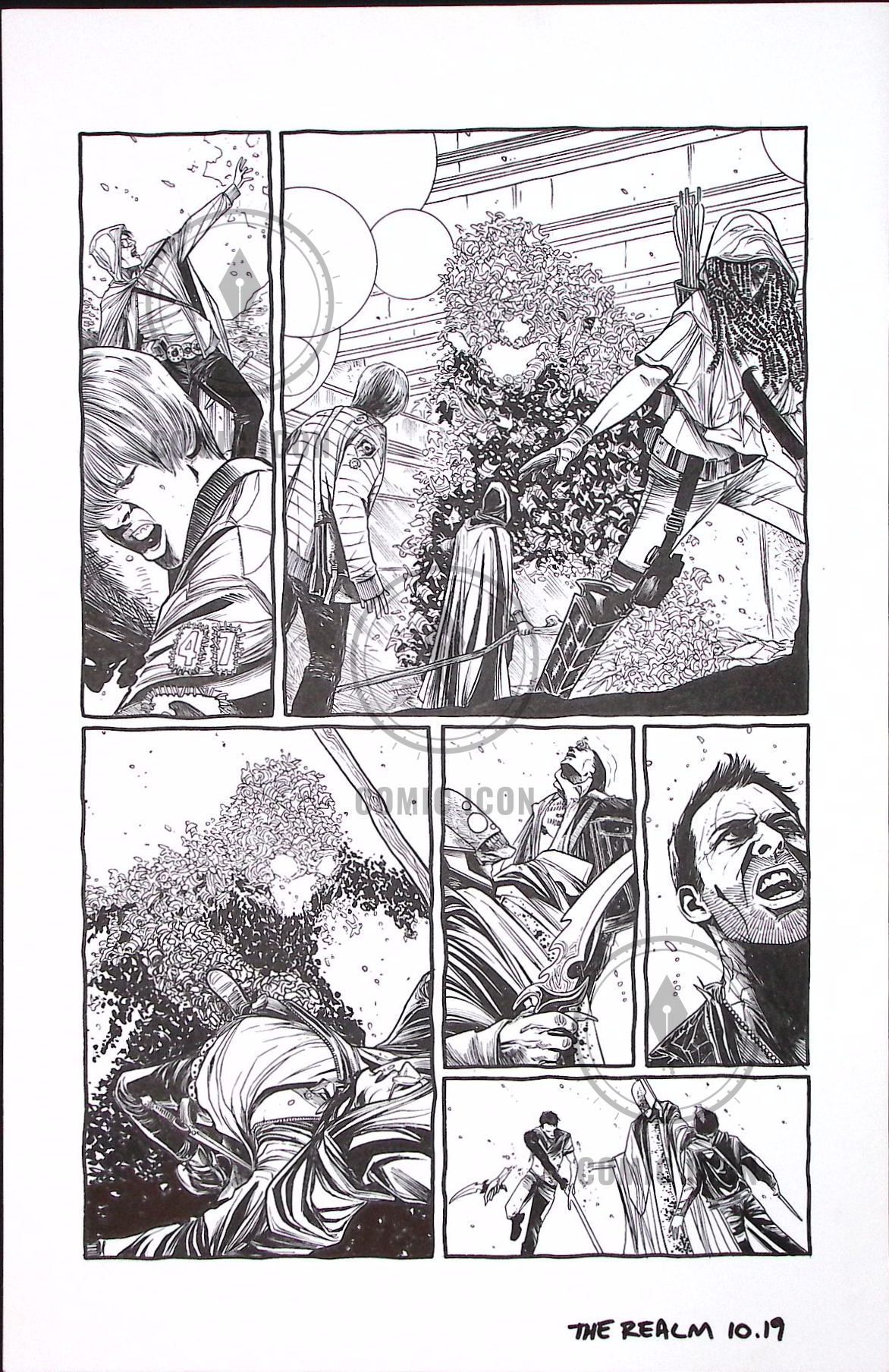 The Realm #10 — Page 19 — Jeremy Haun Original Art
