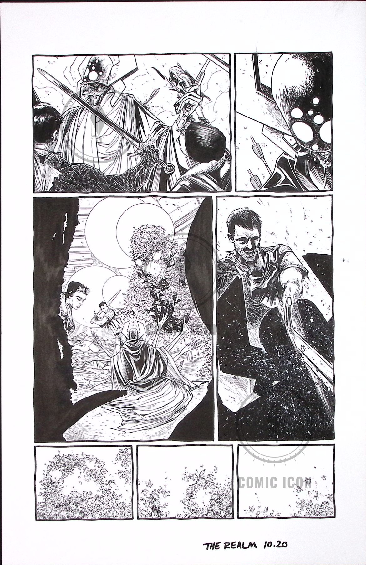 The Realm #10 — Page 20 — Jeremy Haun Original Art