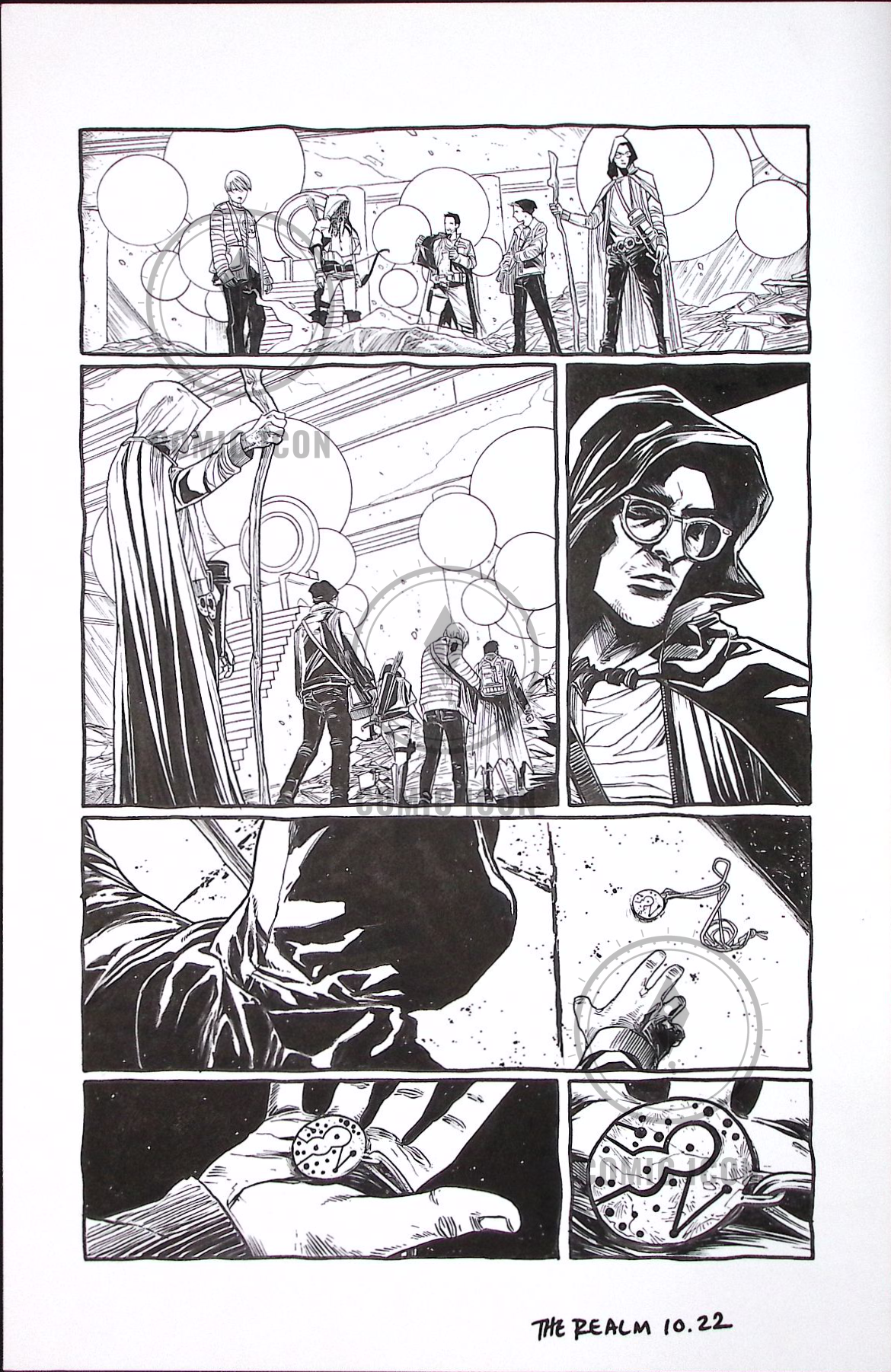 The Realm #10 — Page 22 — Jeremy Haun Original Art
