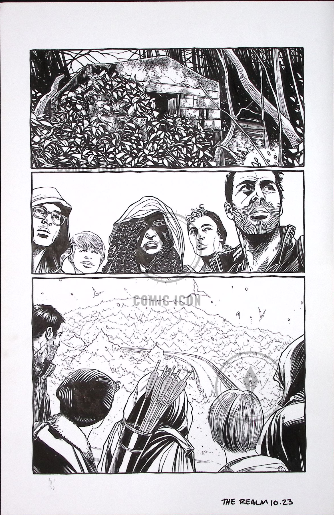 The Realm #10 — Page 23 — Jeremy Haun Original Art