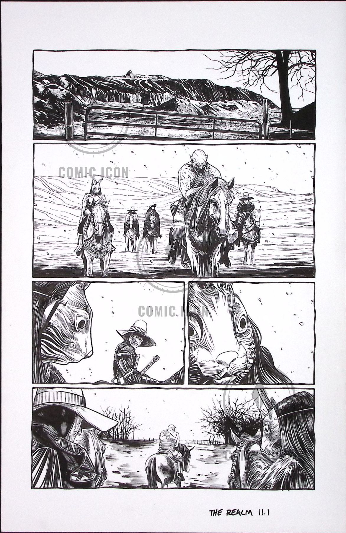 The Realm #11 — Page 1 — Jeremy Haun Original Art