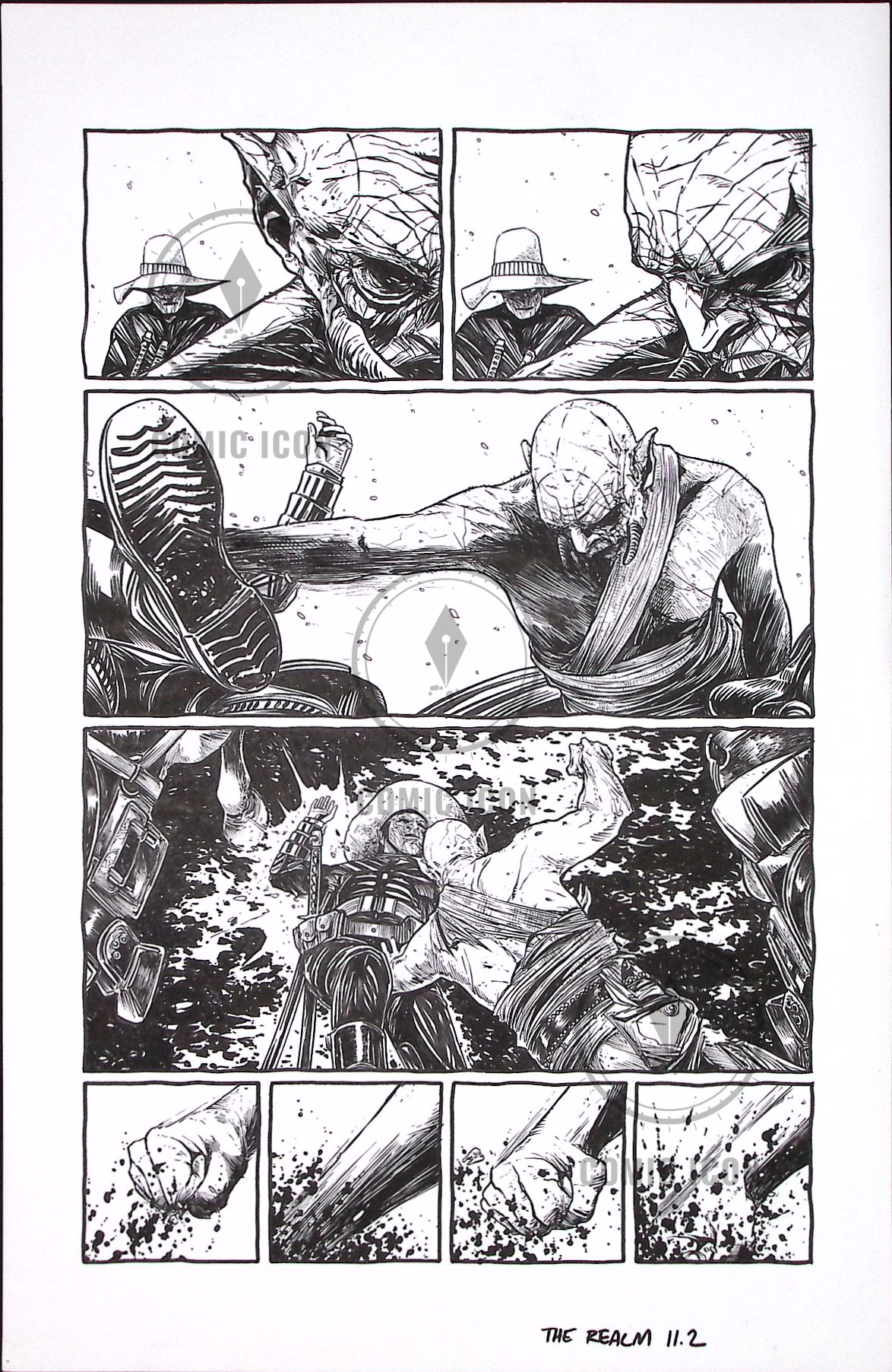 The Realm #11 — Page 2 — Jeremy Haun Original Art