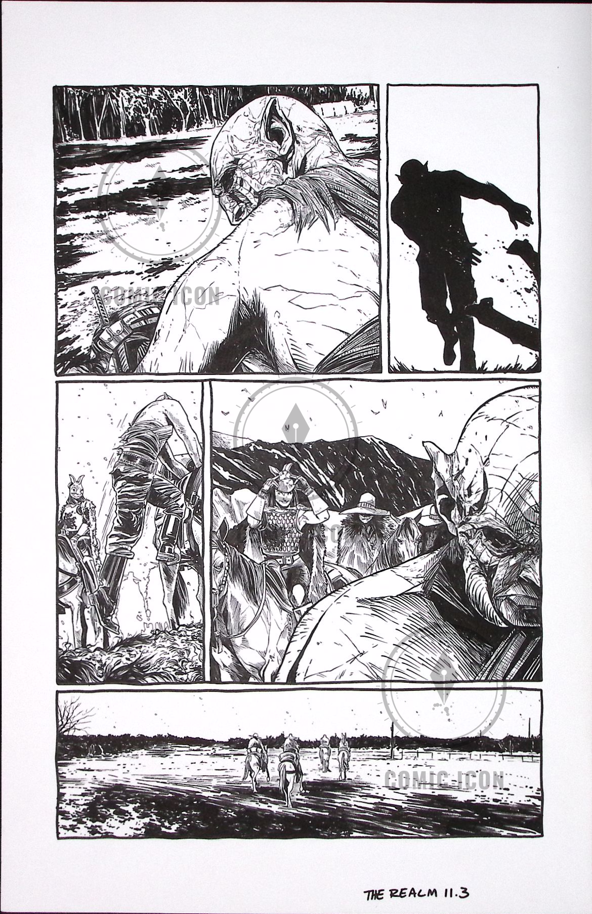 The Realm #11 — Page 3 — Jeremy Haun Original Art