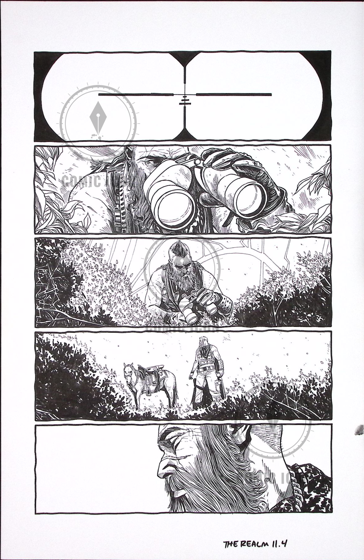 The Realm #11 — Page 4 — Jeremy Haun Original Art