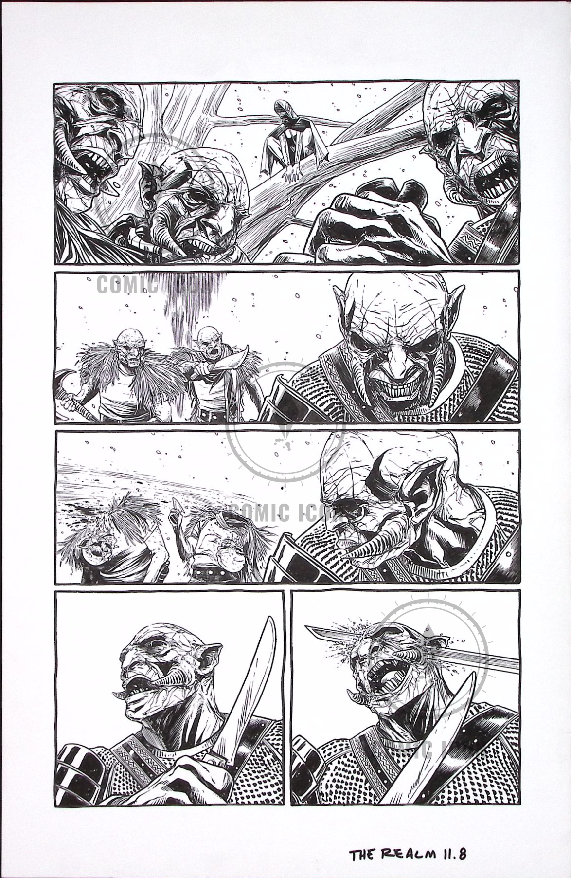 The Realm #11 — Page 8 — Jeremy Haun Original Art