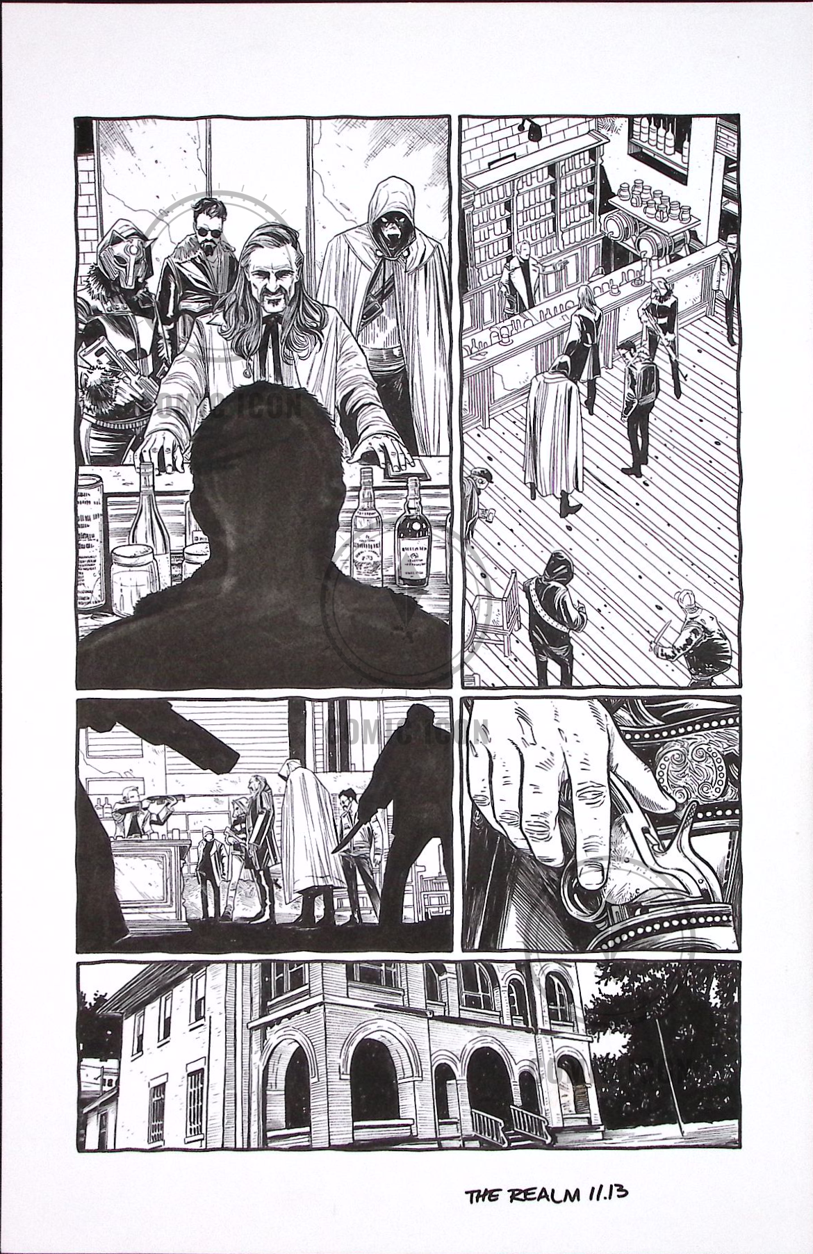 The Realm #11 — Page 13 — Jeremy Haun Original Art