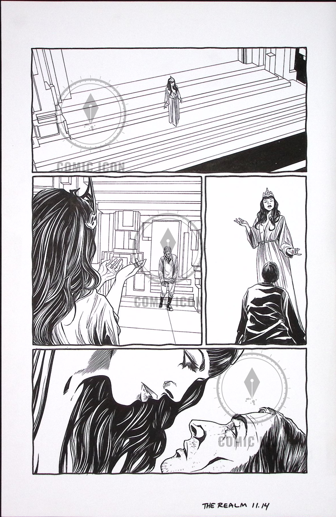 The Realm #11 — Page 14 — Jeremy Haun Original Art