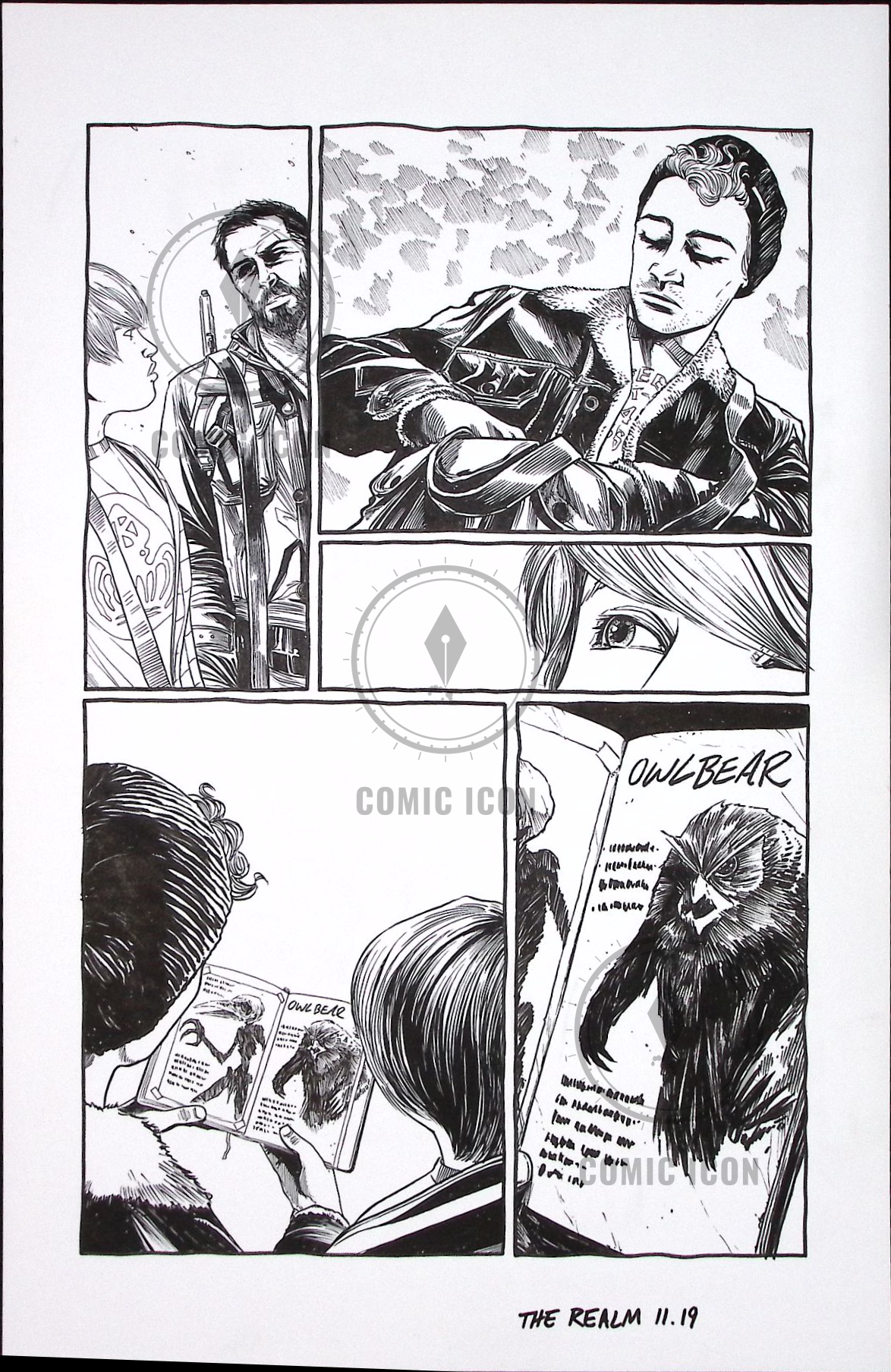 The Realm #11 — Page 19 — Jeremy Haun Original Art